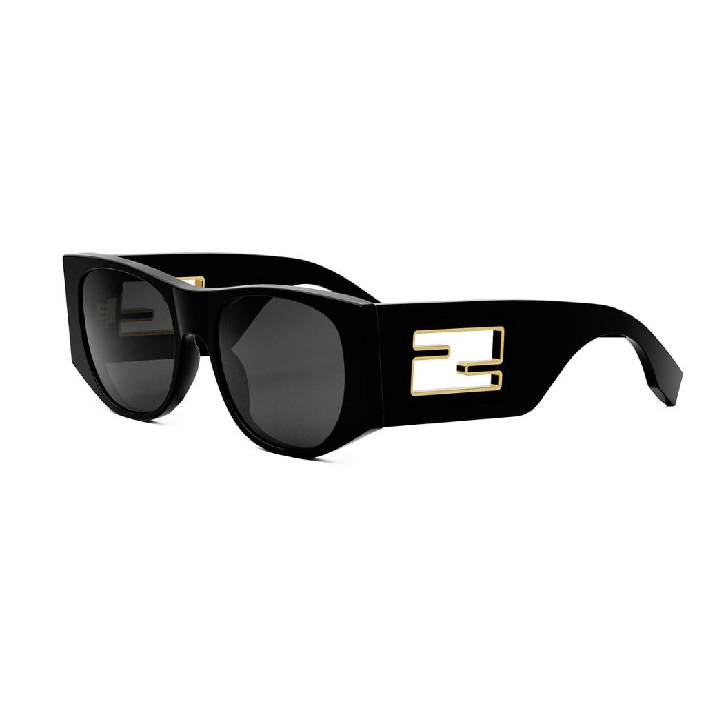 Shop Fendi Fe40109i 01a Sunglasses