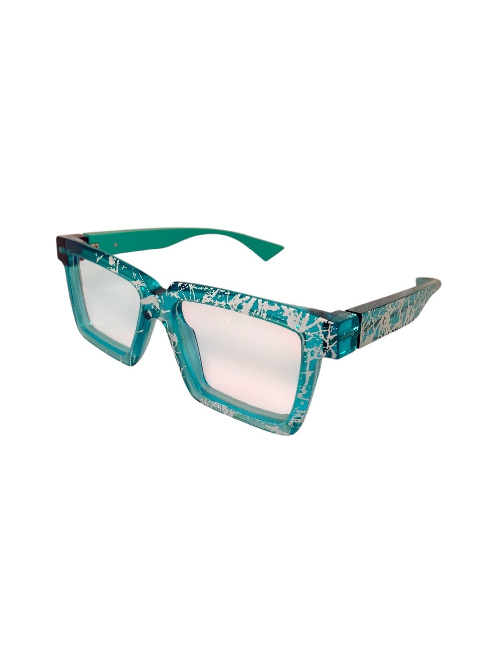 Piero Massaro Pm923 - Turquoise Glasses