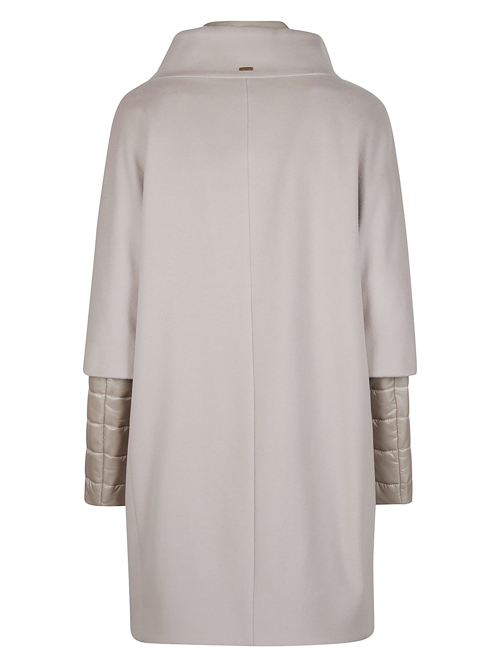 Shop Herno Coat In Beige Chiaro