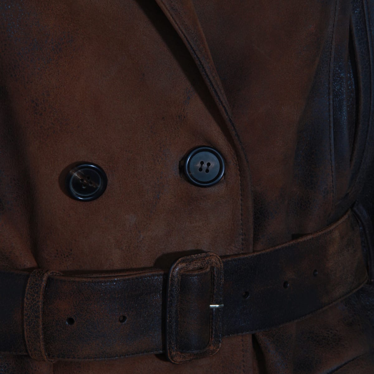 Miu Miu Brown Leather Jacket In Brown