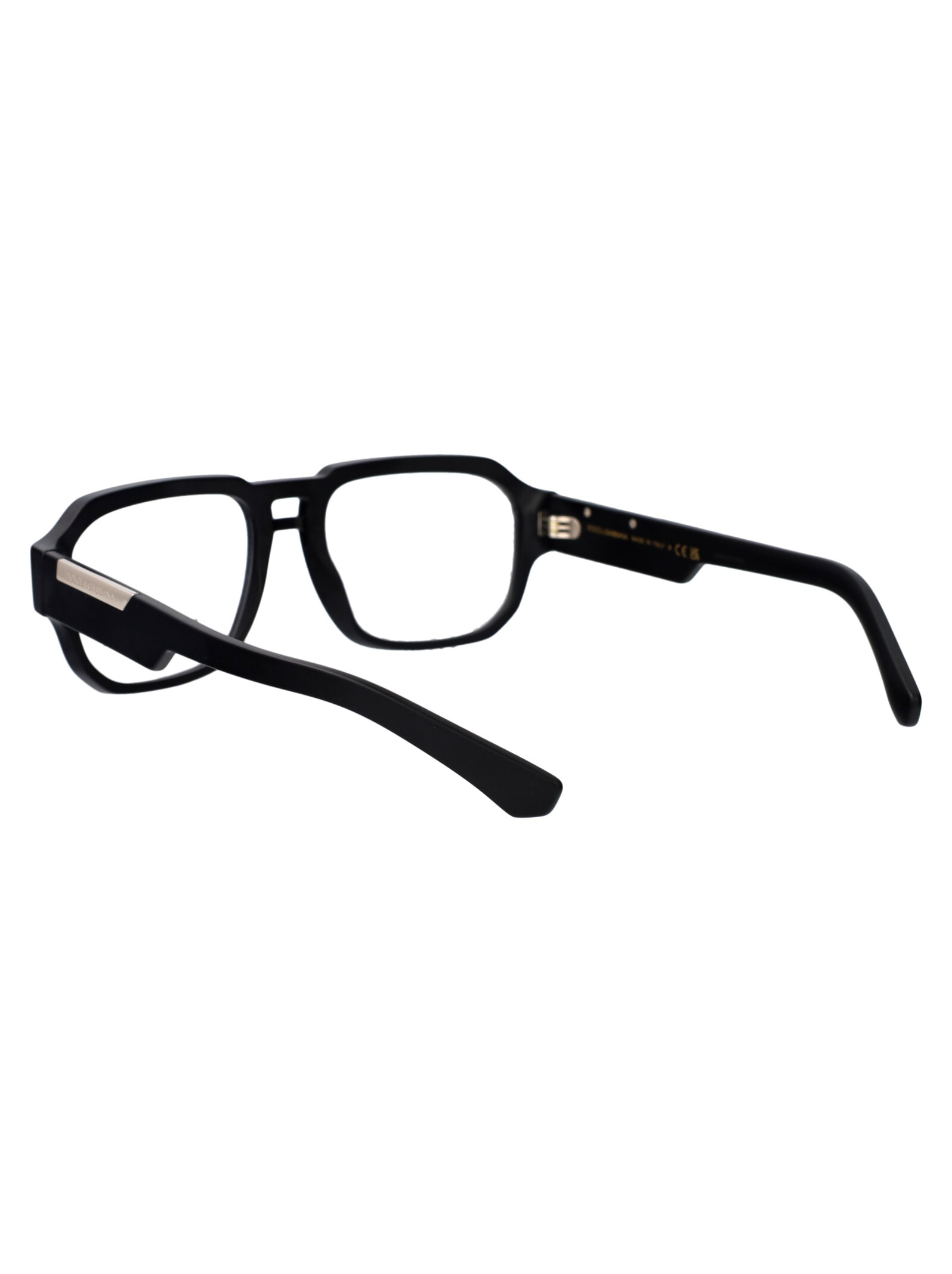 Shop Dolce &amp; Gabbana Eyewear 0dg3389 Glasses In 2525 Matte Black