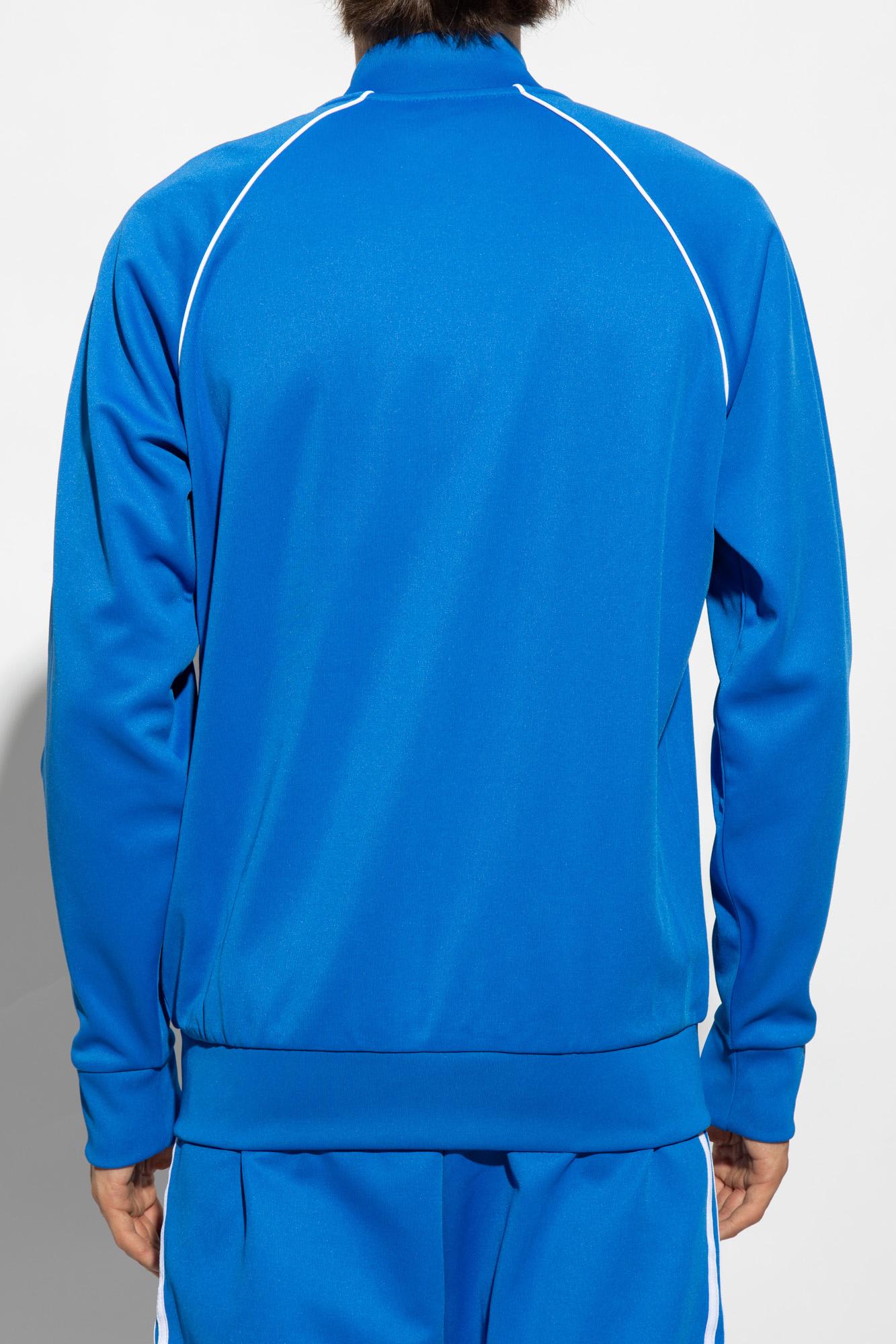 Shop Adidas Originals Sweatshirt With Logo In Gnawed Blue