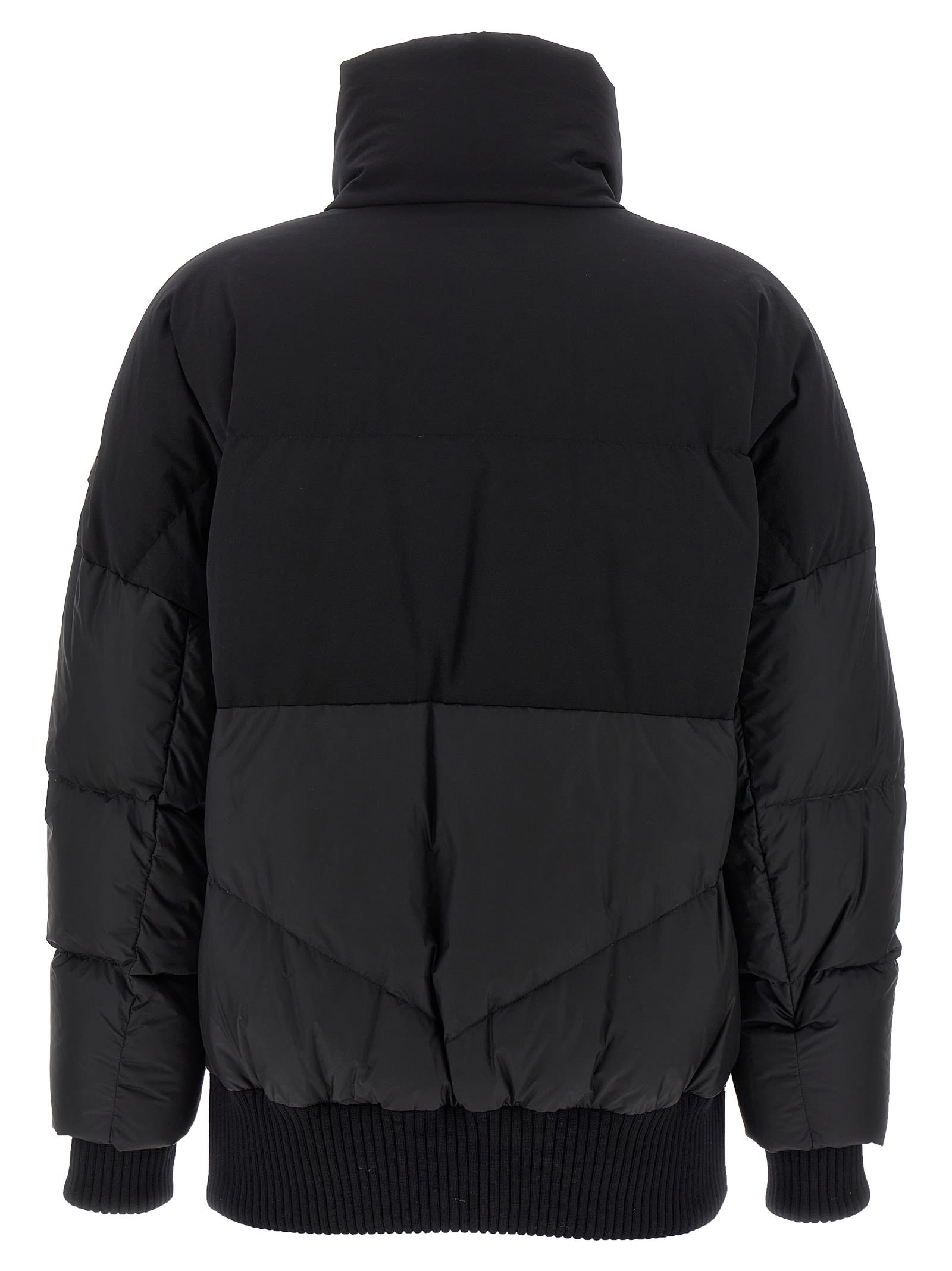 Tatras Arnica Quilted Bomber Jacket In Black