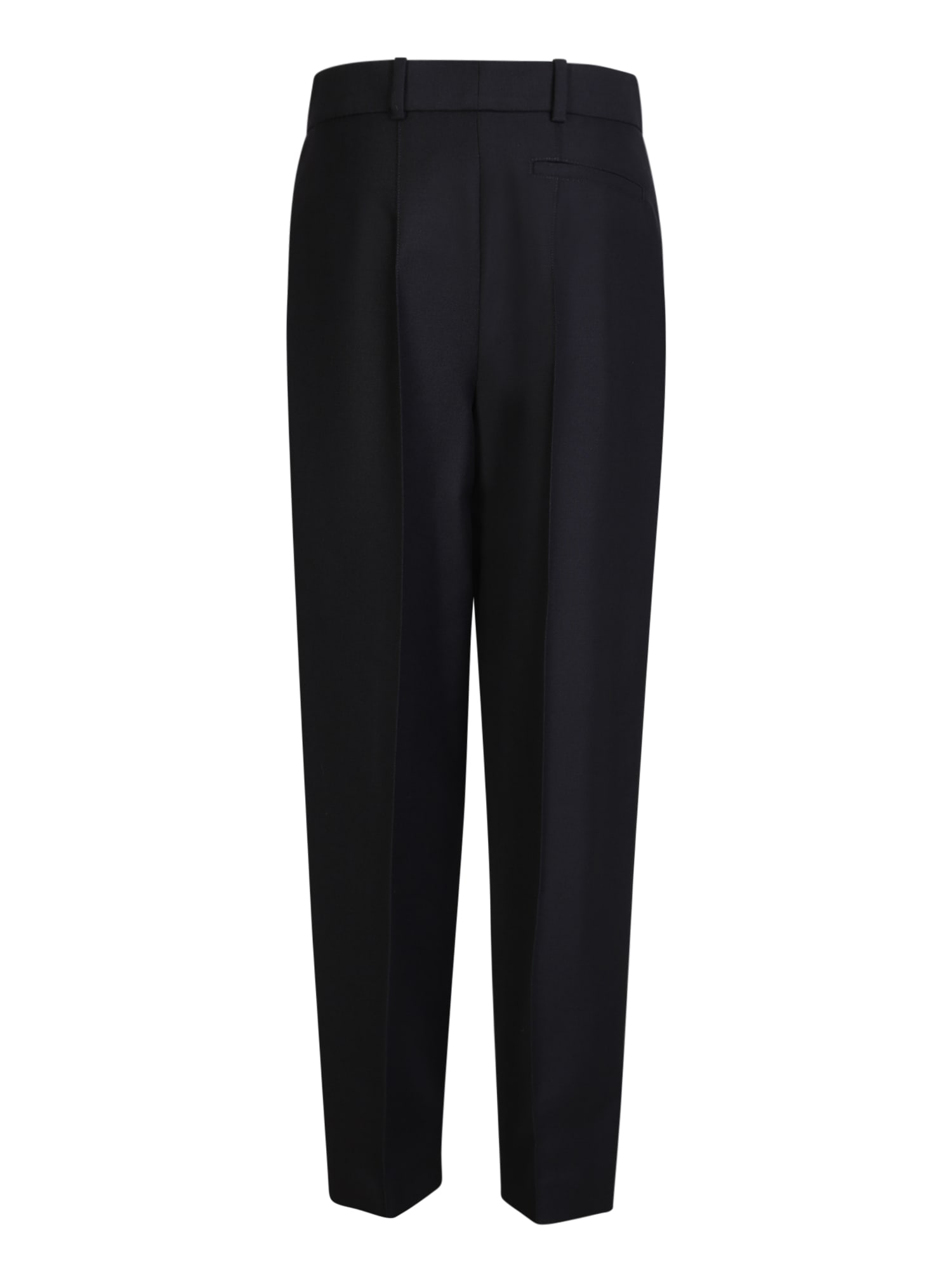 Tory Burch High-waisted Trousers In Black