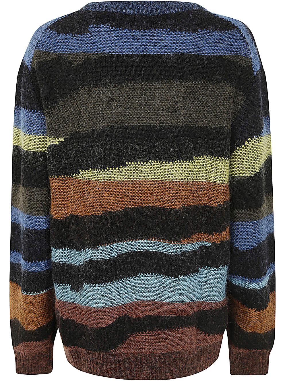 Shop Ps By Paul Smith Mens Sweater Crew Neck In Dark Navy