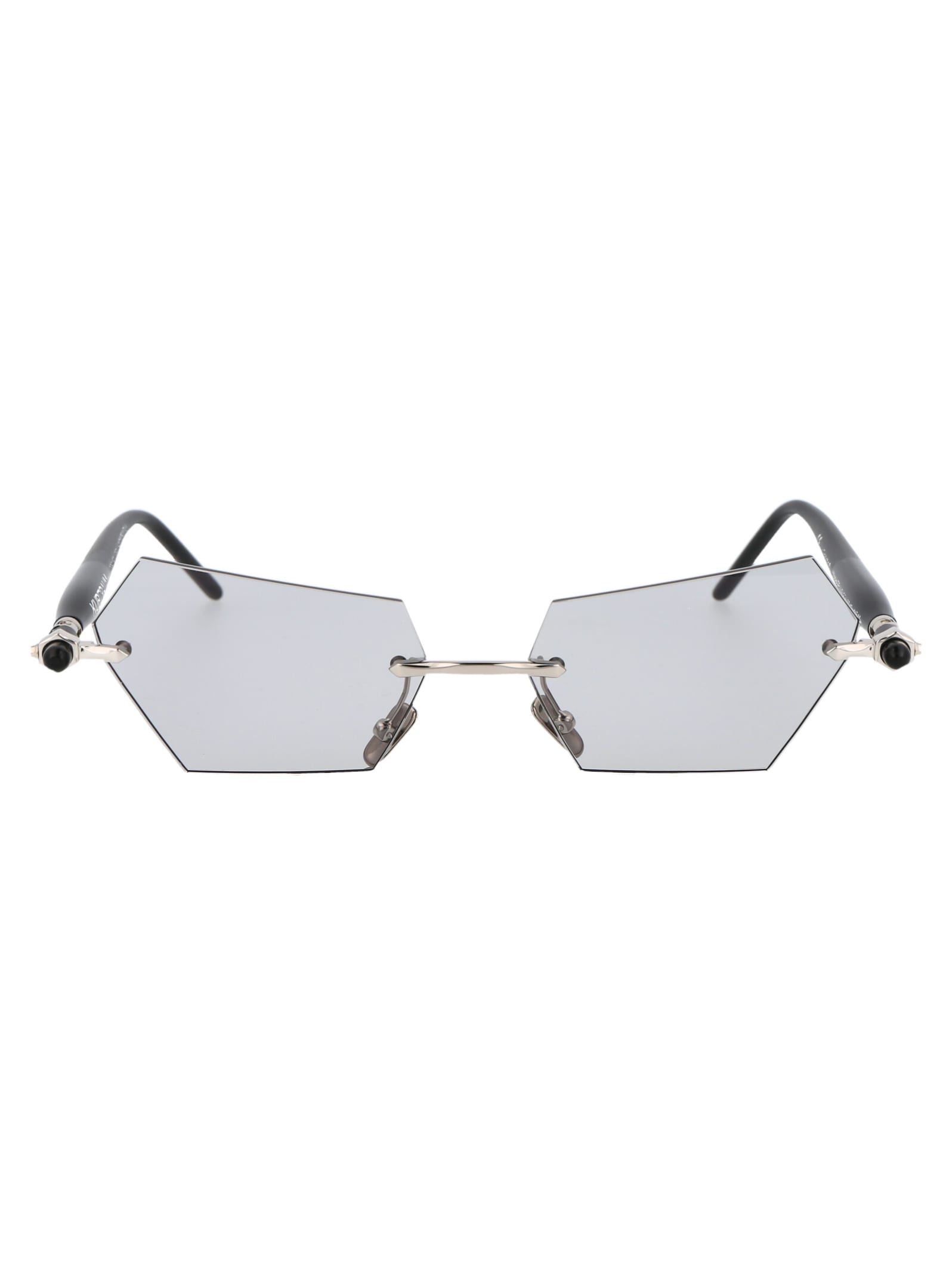 Shop Kuboraum Maske P51 Sunglasses In Si Bb Grey