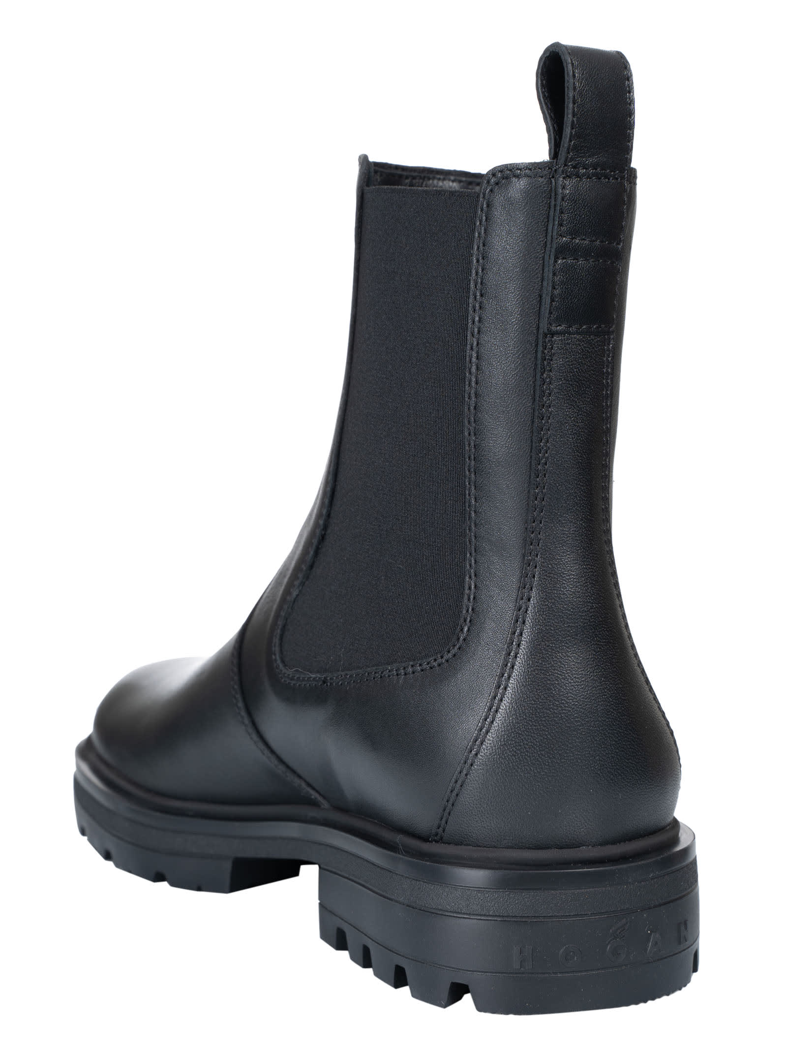 Shop Hogan Elastic Sided Boots