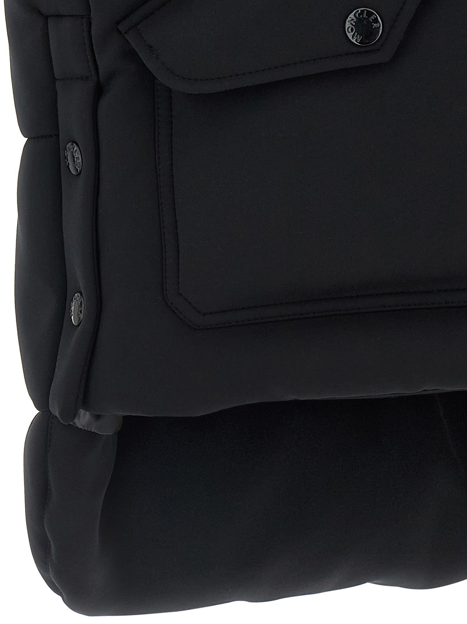 Moncler Genius Otis Padded Gilet From Moncler X Ee72 By Edward Enninful In Black