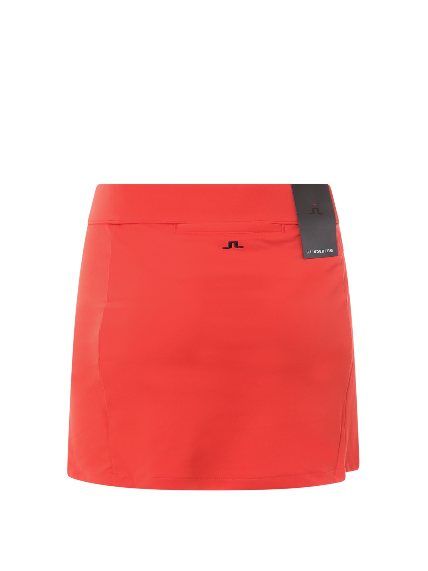 Shop J. Lindeberg Amelie Skirt In Red