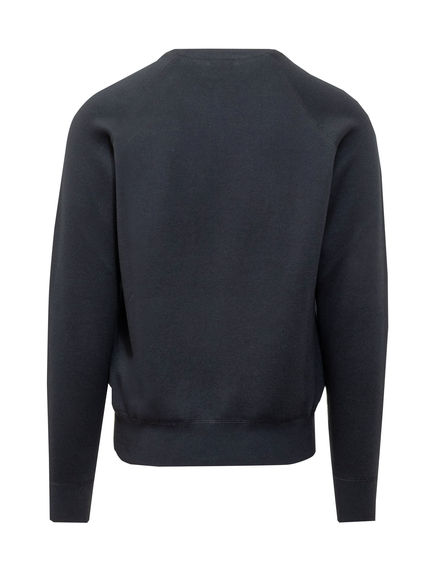 Shop Tom Ford Pullover In Midnight Navy