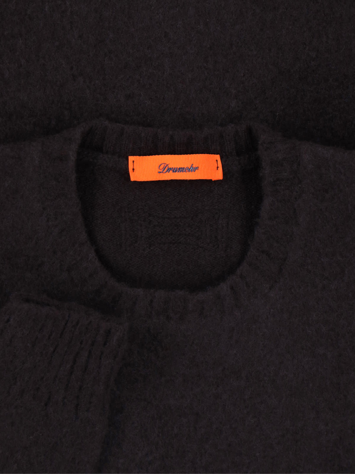 Drumohr Wool Sweater In Black