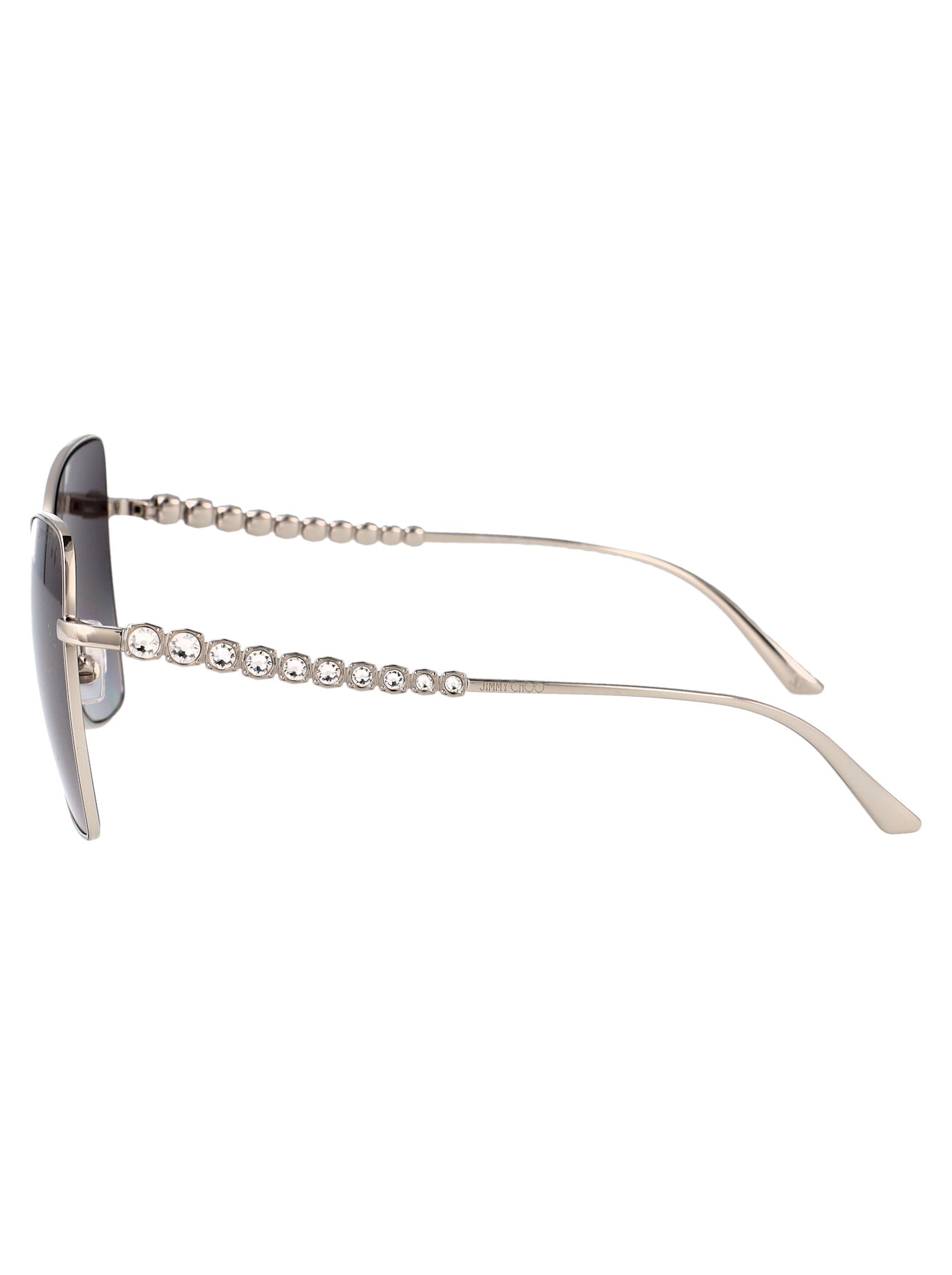 Jimmy Choo 0jc4010b Sunglasses In Silver