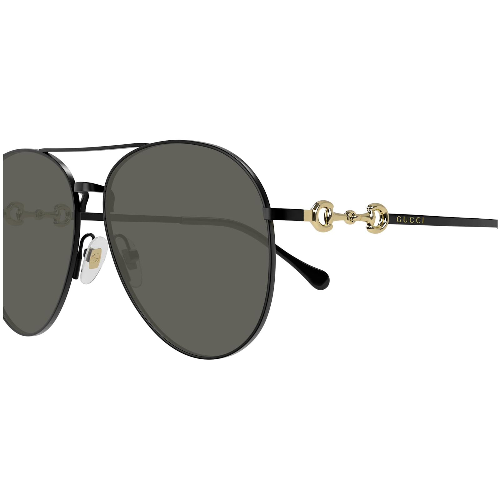 Shop Gucci Sunglasses In Nero/grigio