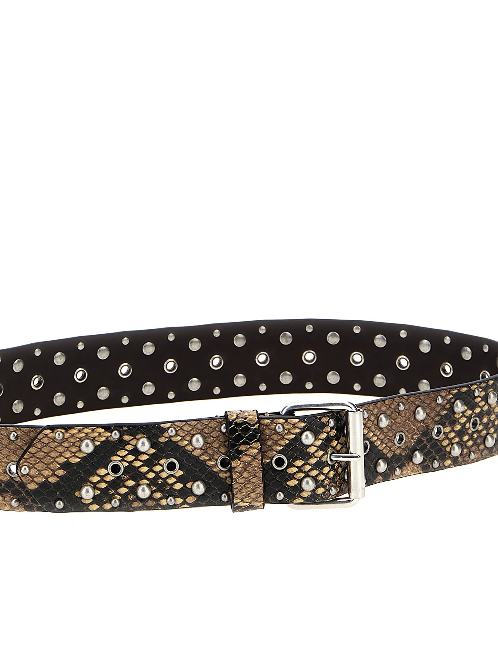 Shop Dries Van Noten Studded Belt