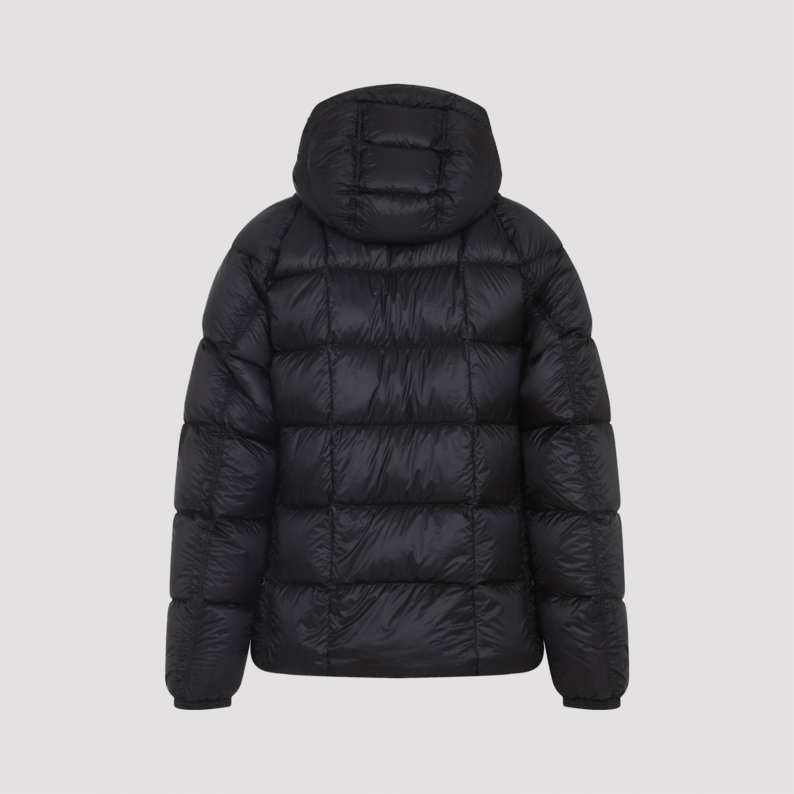 C.p. Company Medium Shell Jacket With Hood And Cuffs In Black