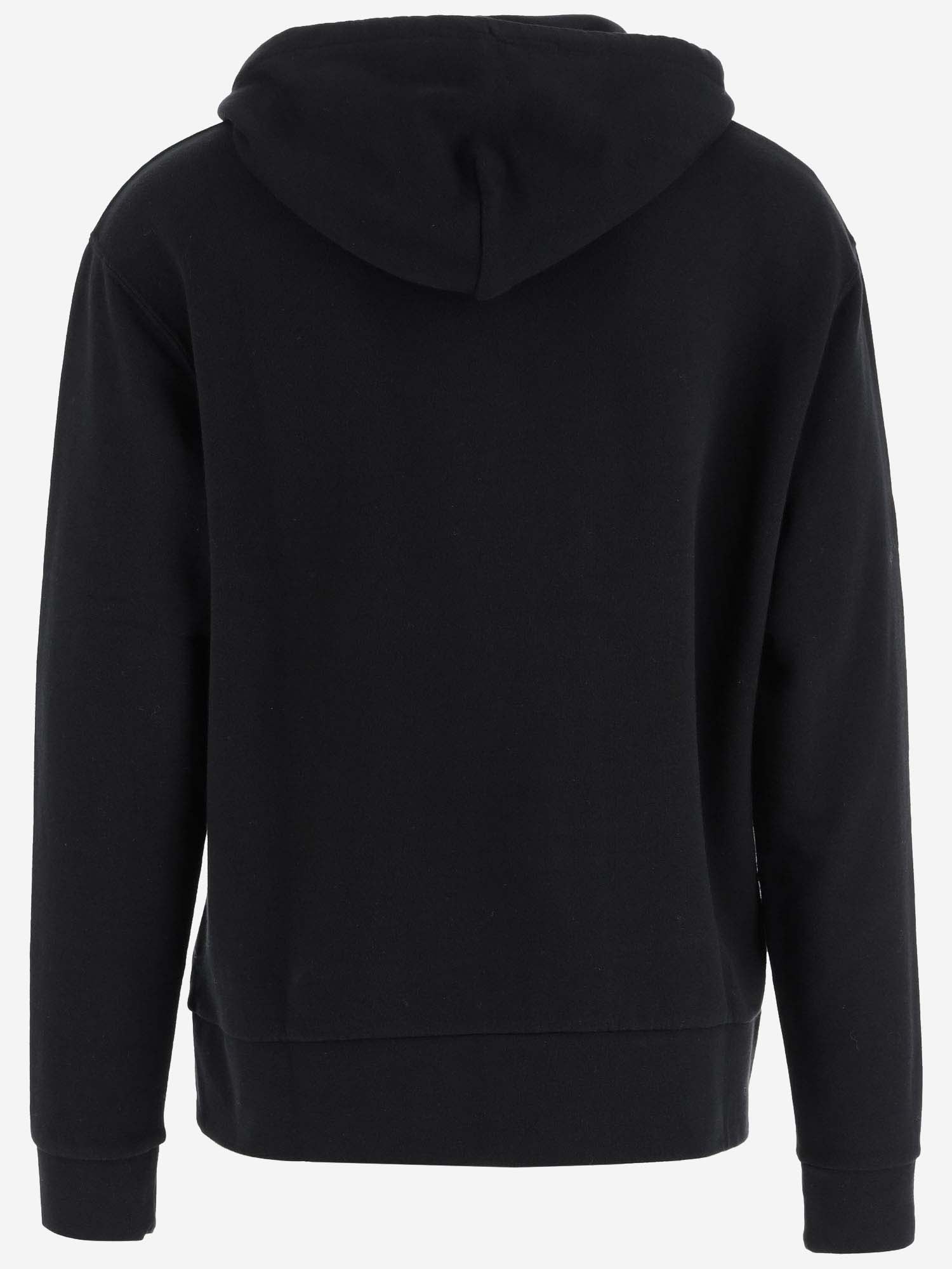 Shop Jw Anderson Cotton Sweatshirt With Logo In Black