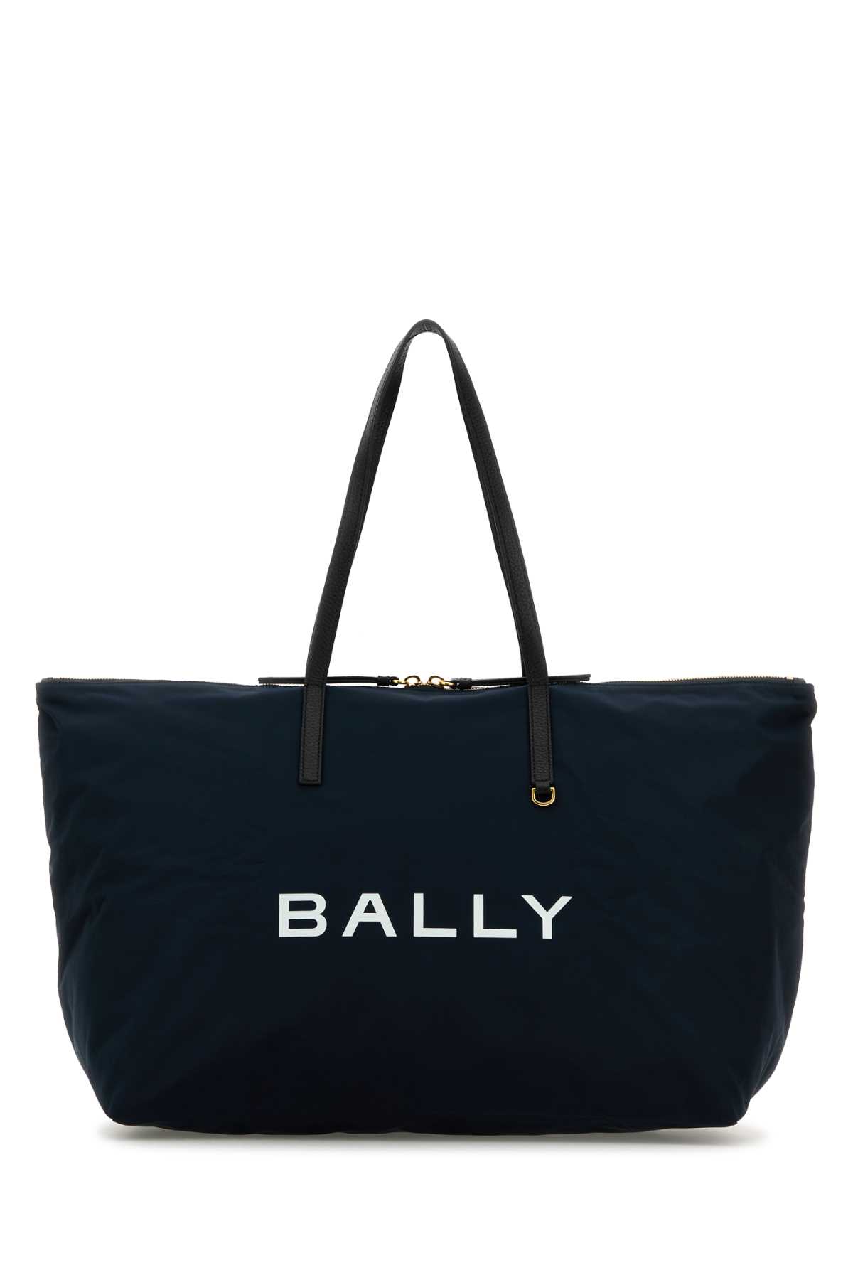 Navy Blue Fabric Shopping Bag