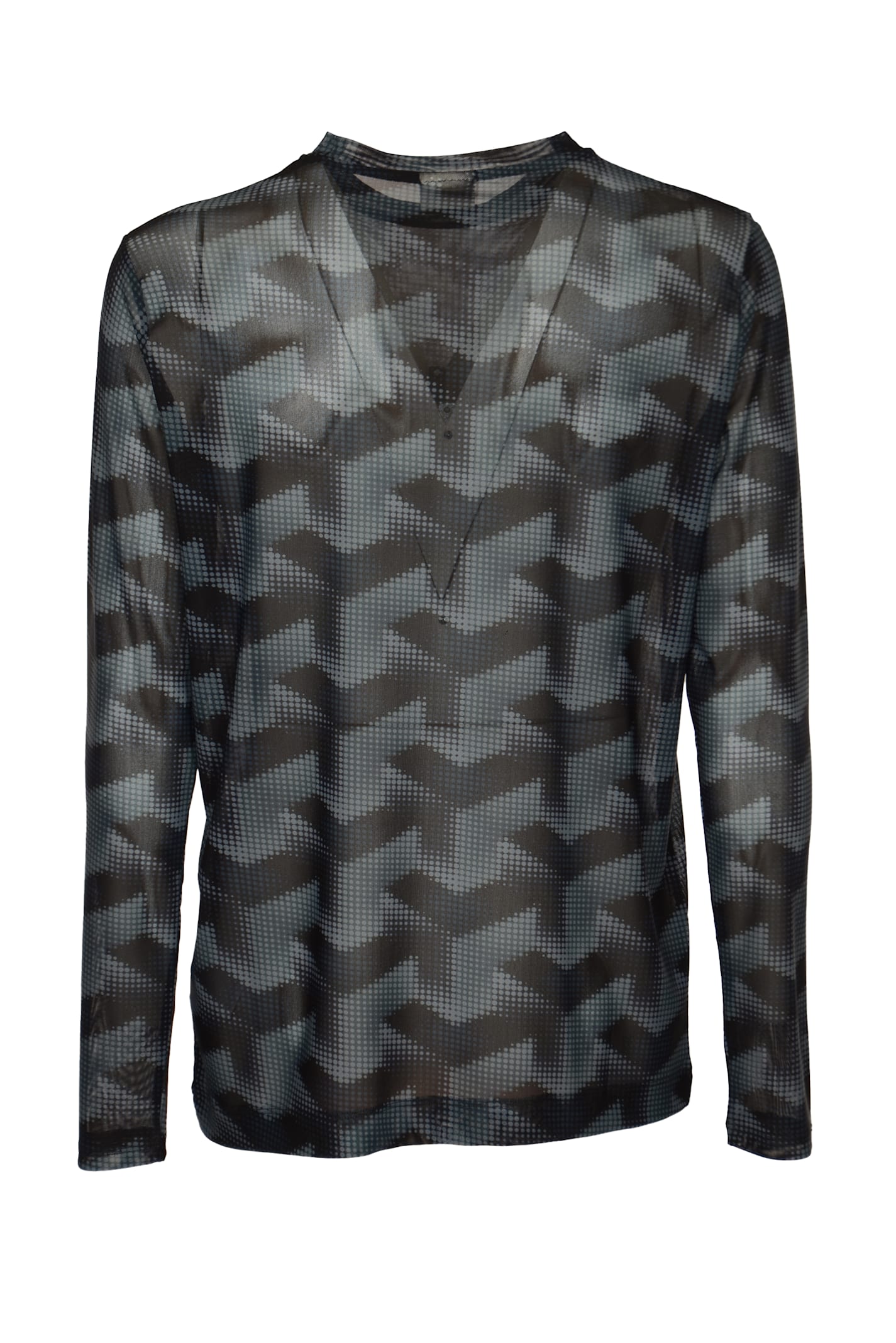 Shop Dries Van Noten Horwick Top In Petrol