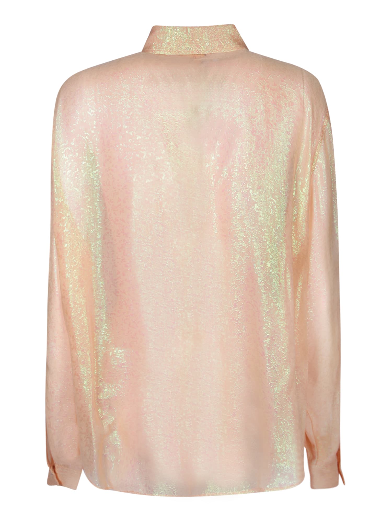 Shop Forte Forte Iris㨠Threads Cream Shirt In White