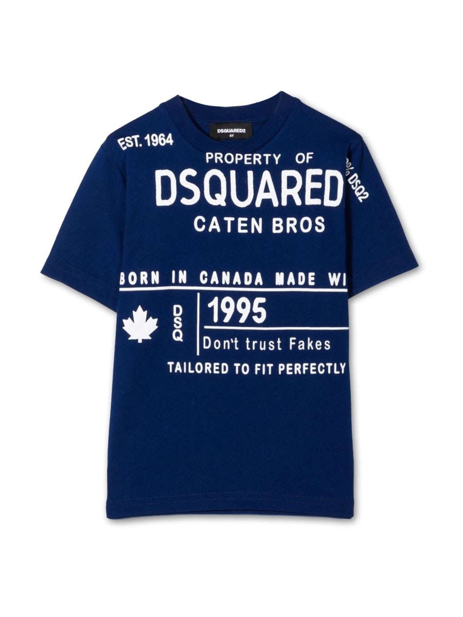 DSQUARED2 SLOUCH FIT MAGLIETTA