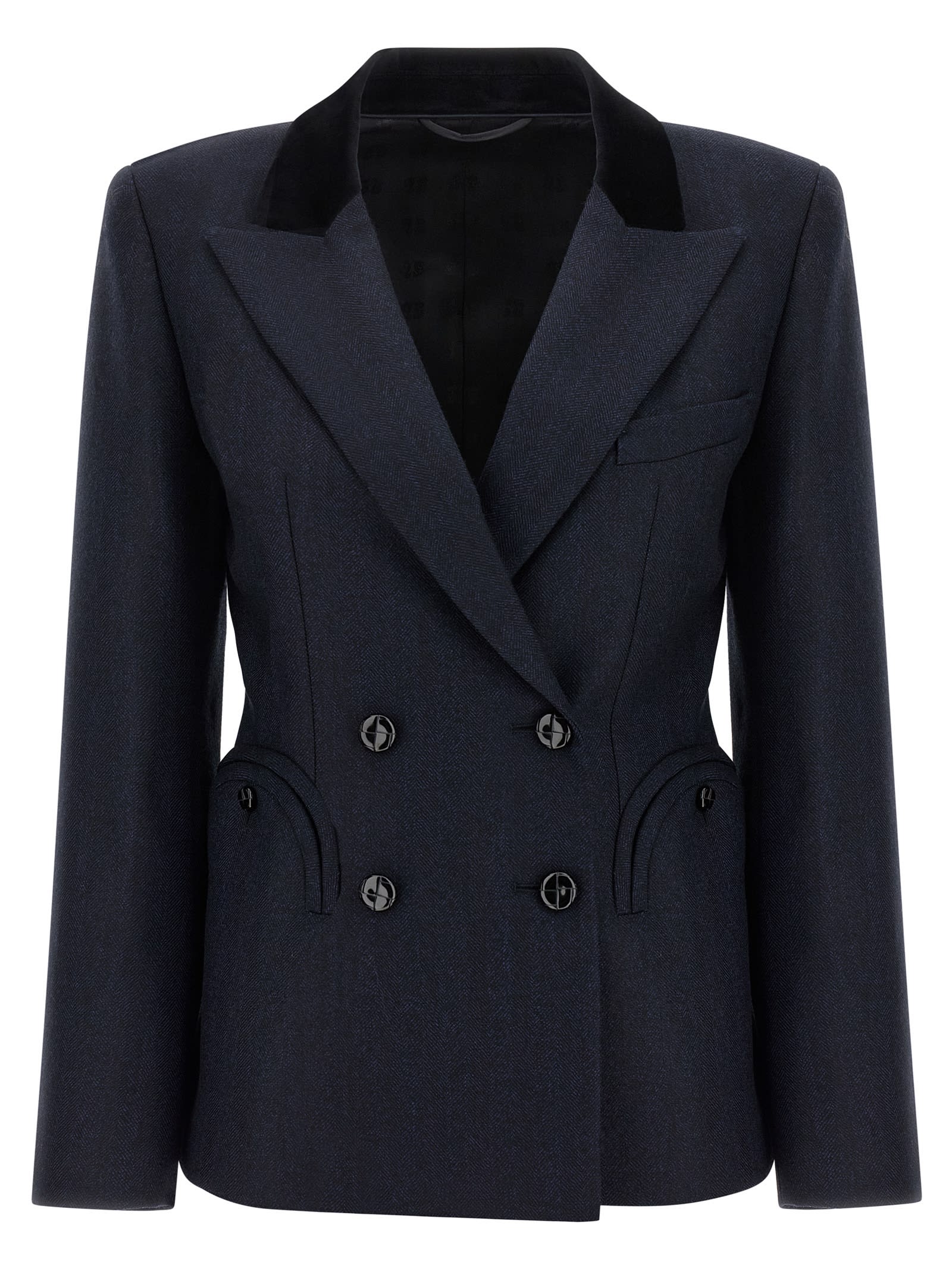 Blazé Milano Maine Charmer Blazer In Blue