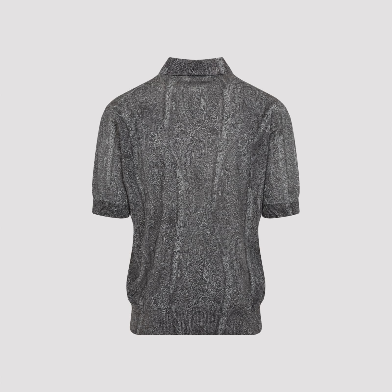 Shop Etro Knitted Polo