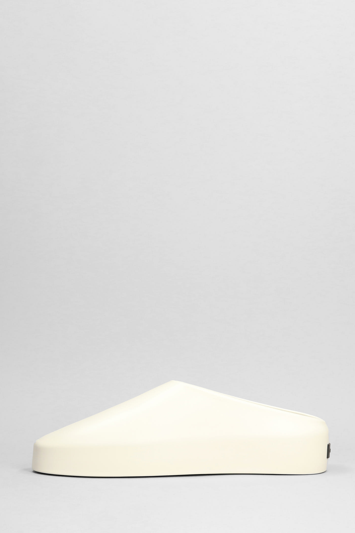FEAR OF GOD THE CALIFORNIA 2.0 SLIPPER-MULE IN BEIGE RUBBER/PLASIC