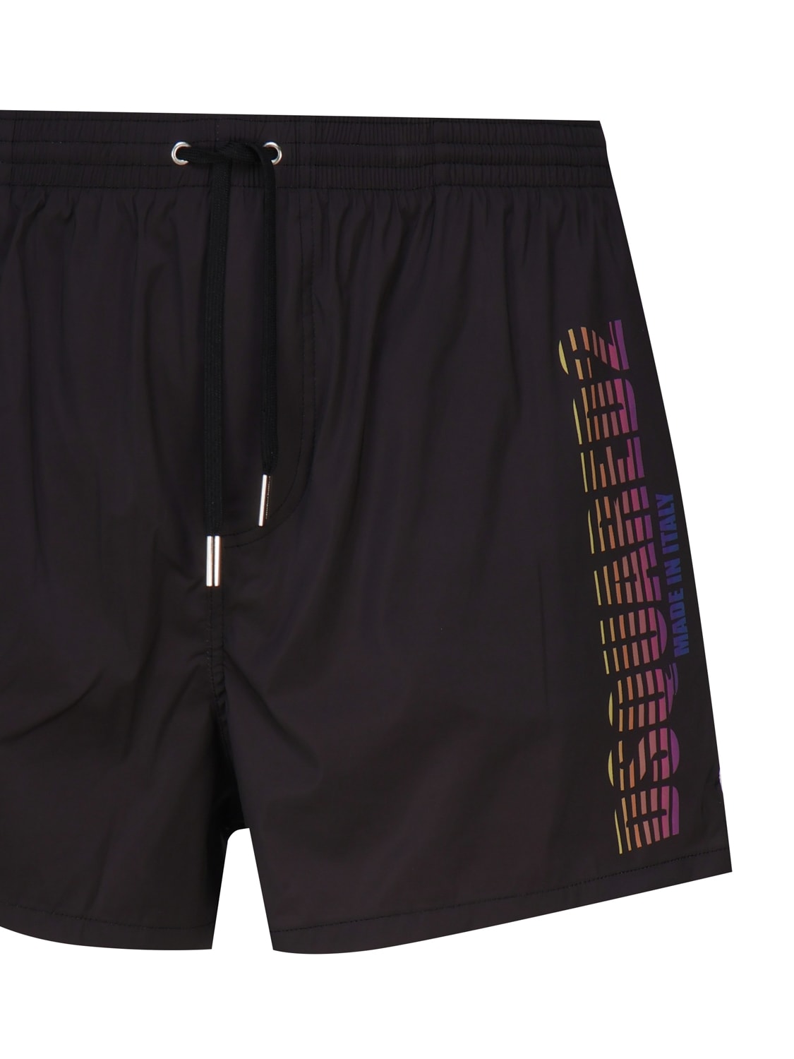 Shop Dsquared2 Boxer Costume With Logo In Black