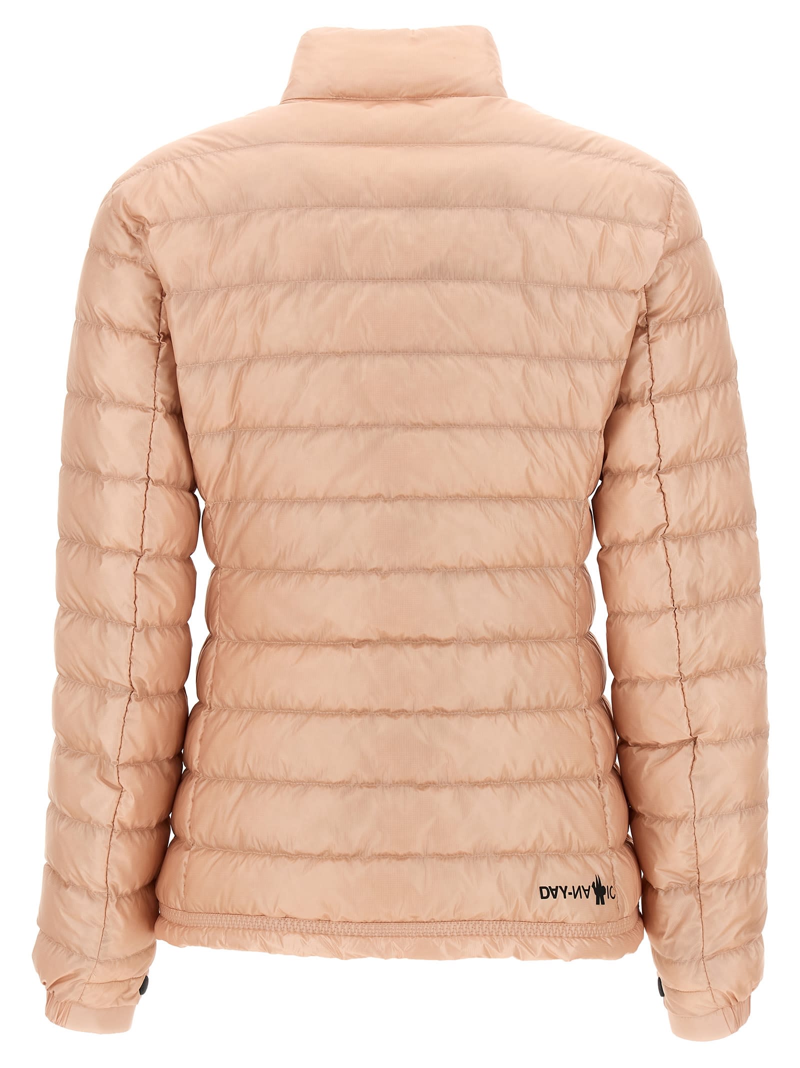 Shop Moncler Walibi Down Jacket In Pink