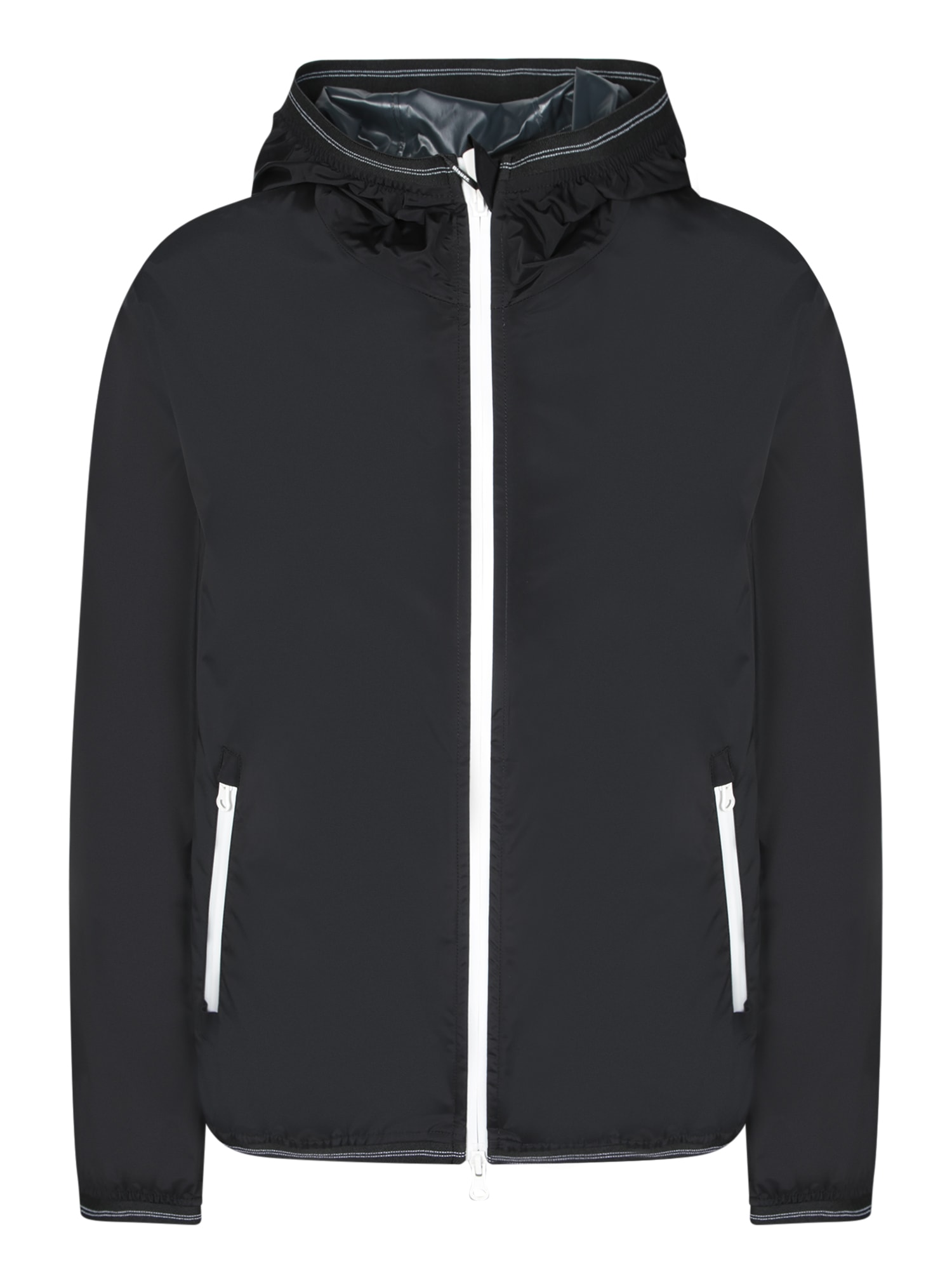 Black Hooded Jacket