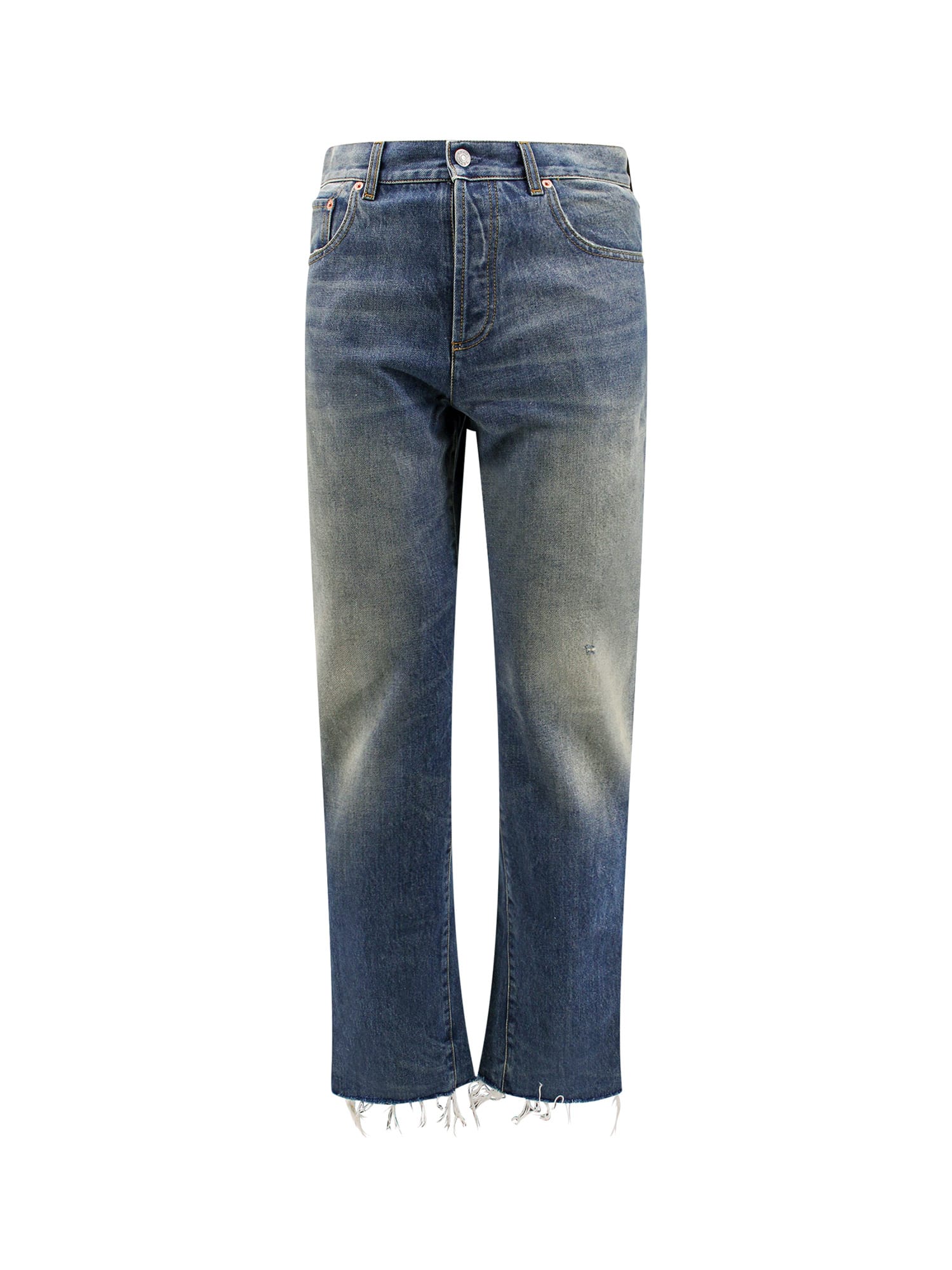 Shop Gucci Jeans In Blue