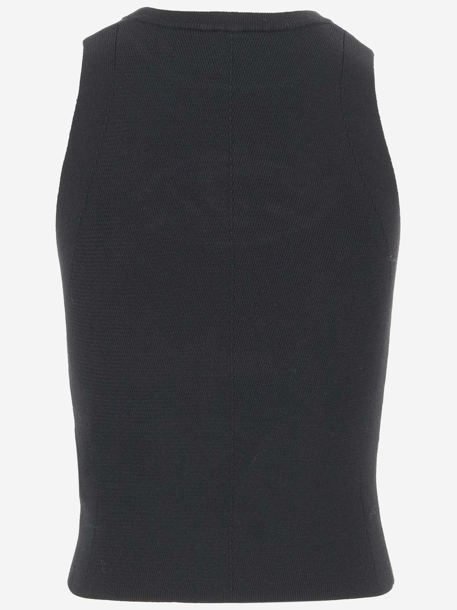 Shop Diesel Tank Top M-onerva In Black