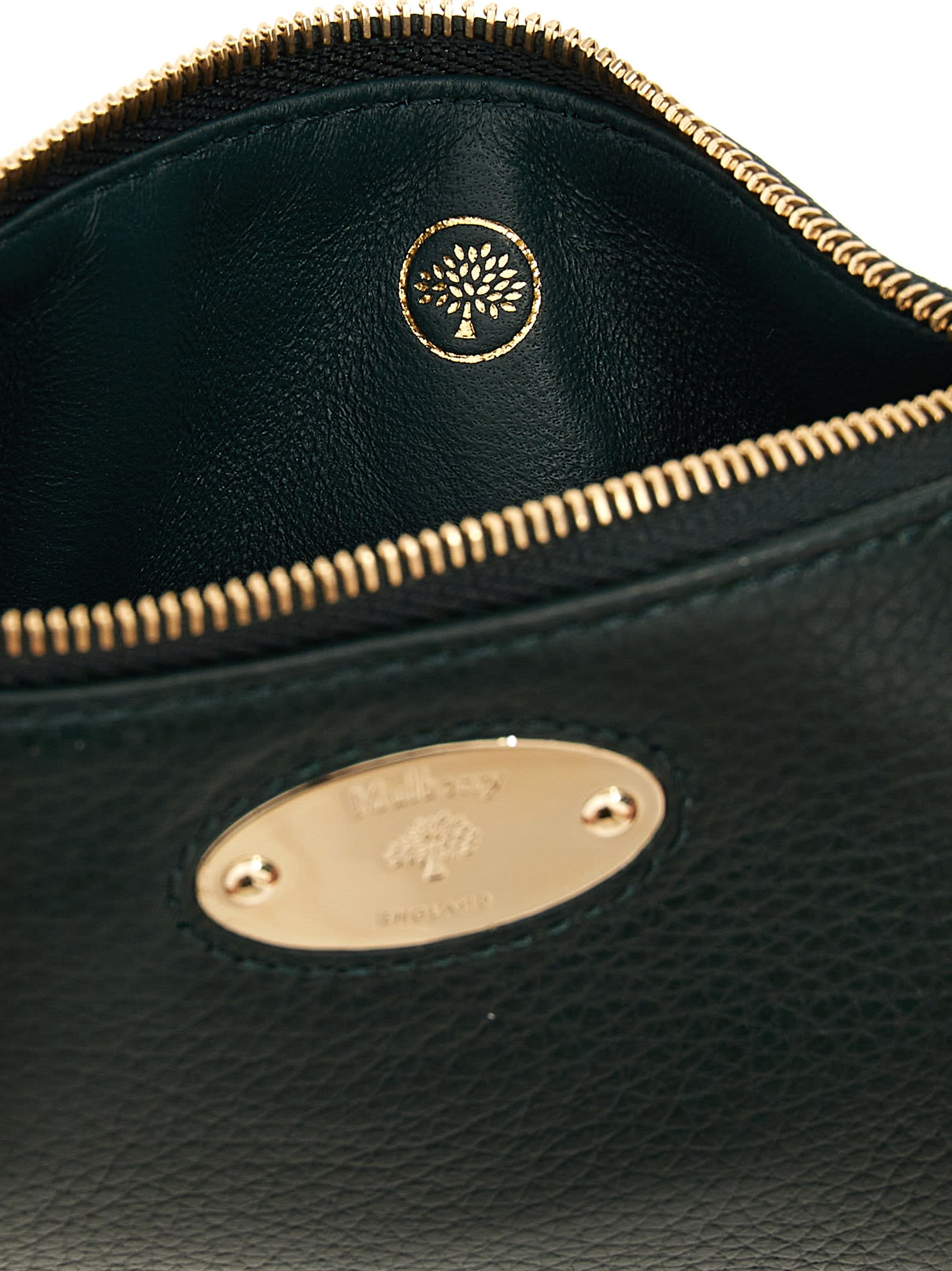 Mulberry Plaque Small Wallet Wallets And Card Holders Green In Green