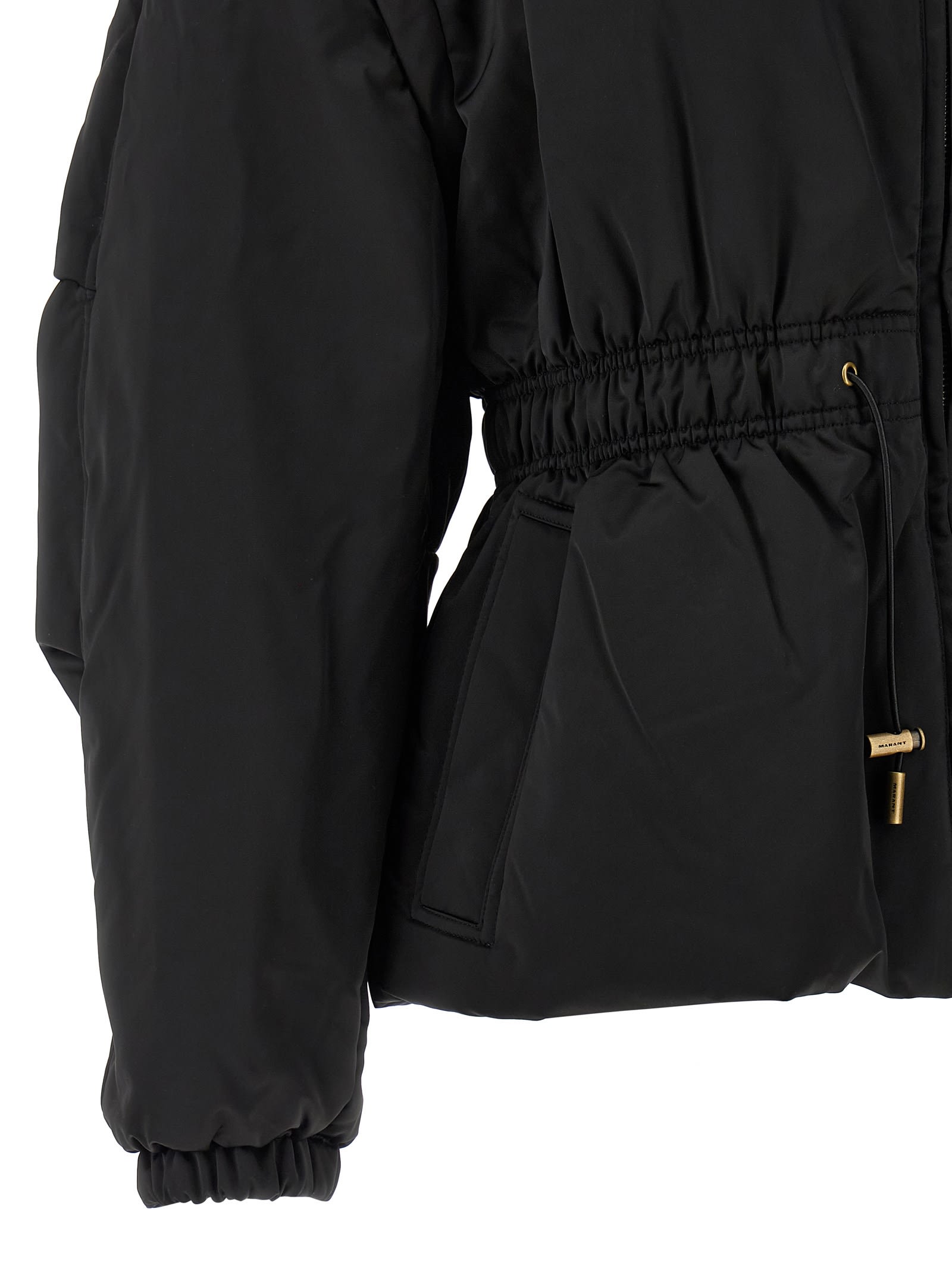 Isabel Marant Étoile Dastyni Cotton-canvas Parka Jacket In Black