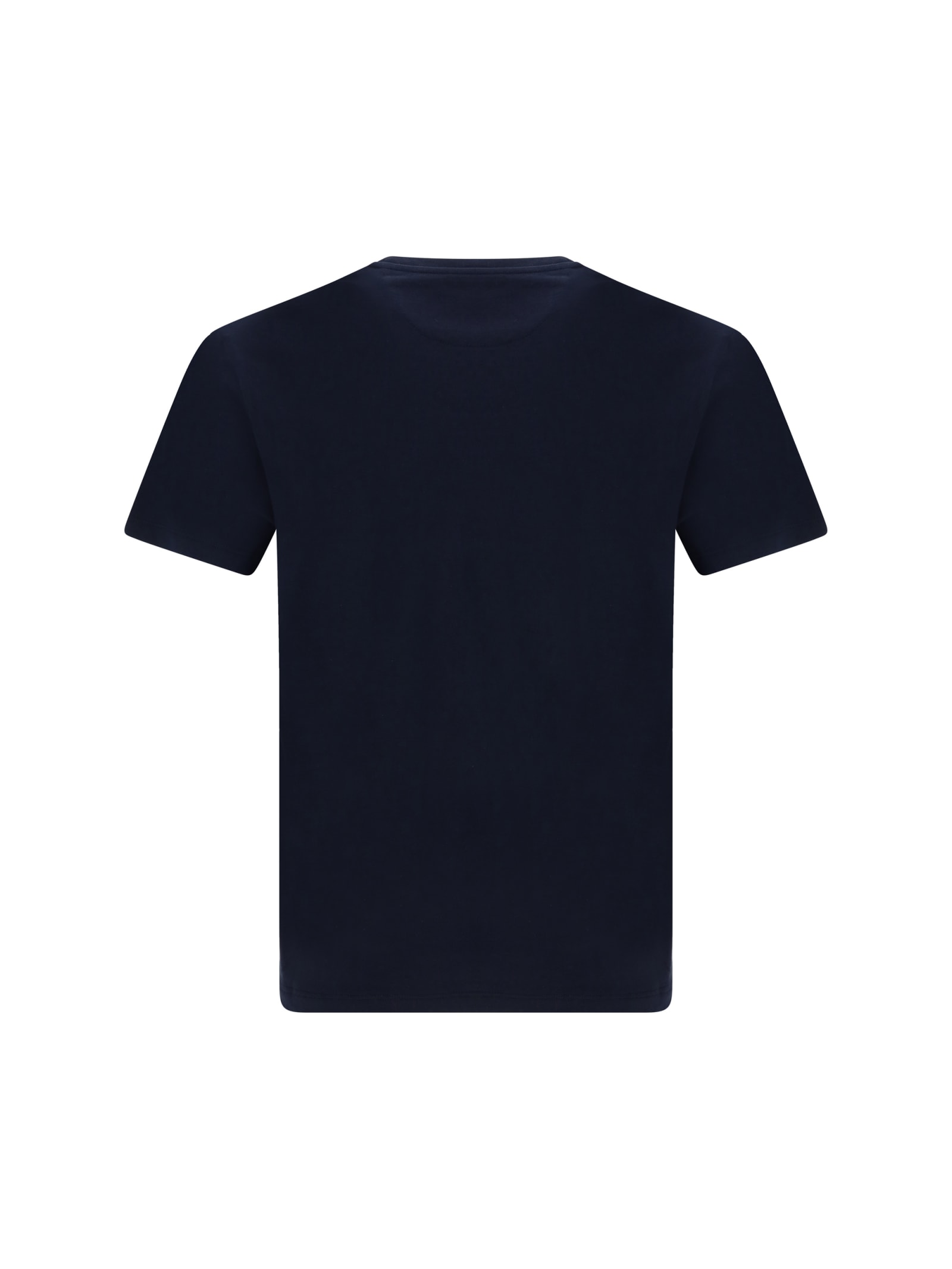 Shop Valentino T-shirt In Blue