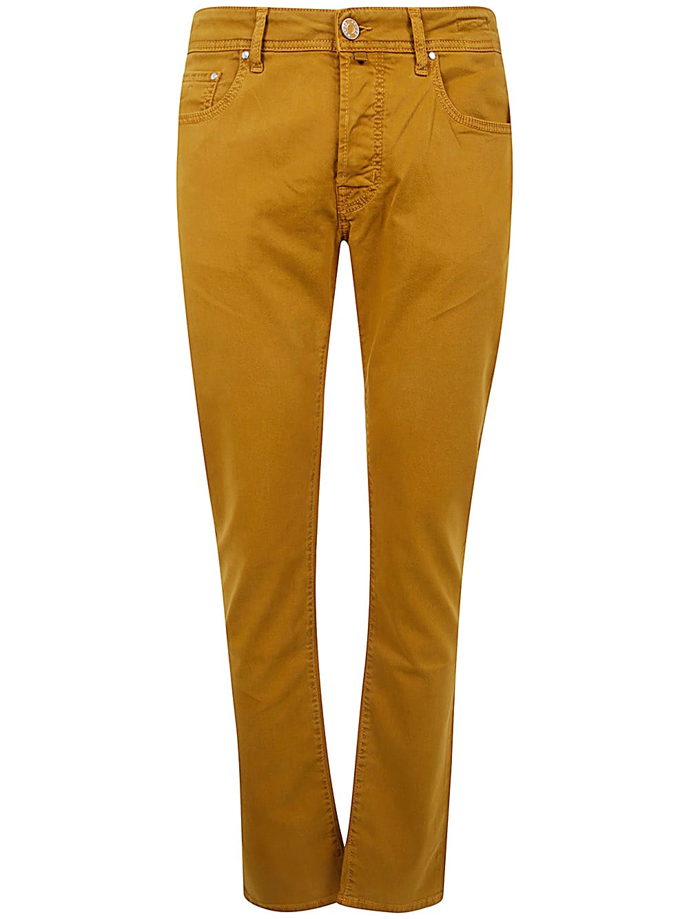 Shop Jacob Cohen Slim Fit Bard Jeans In Curcuma Yellow