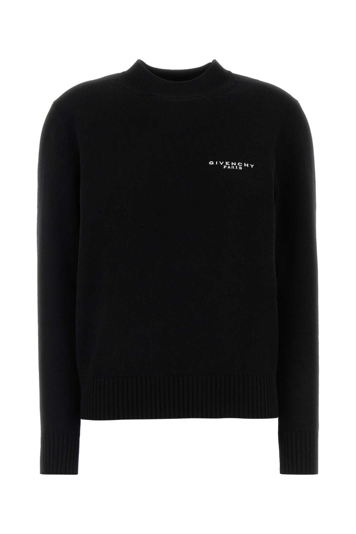 Givenchy Black Wool Blend Sweater