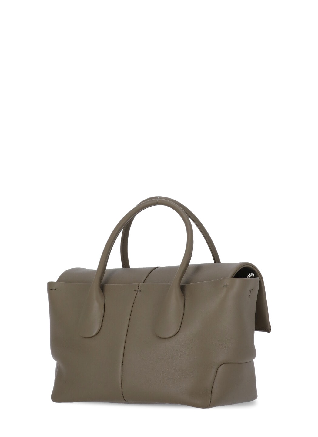 Shop Tod's Leather Bag In Grey