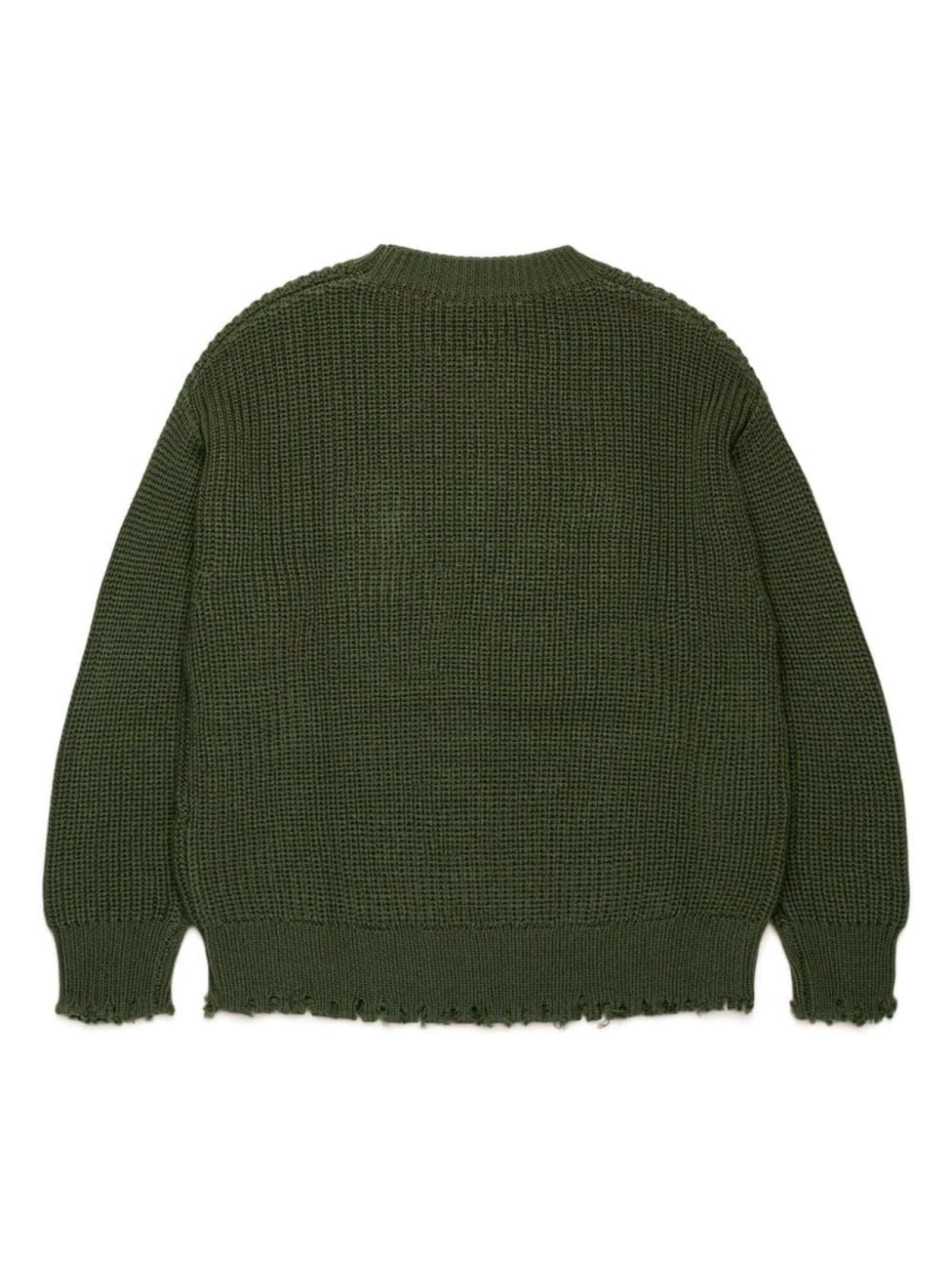 Shop Maison Margiela Sweaters Green