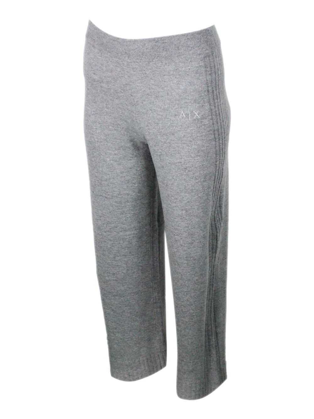 Armani Exchange Trousers In Gray