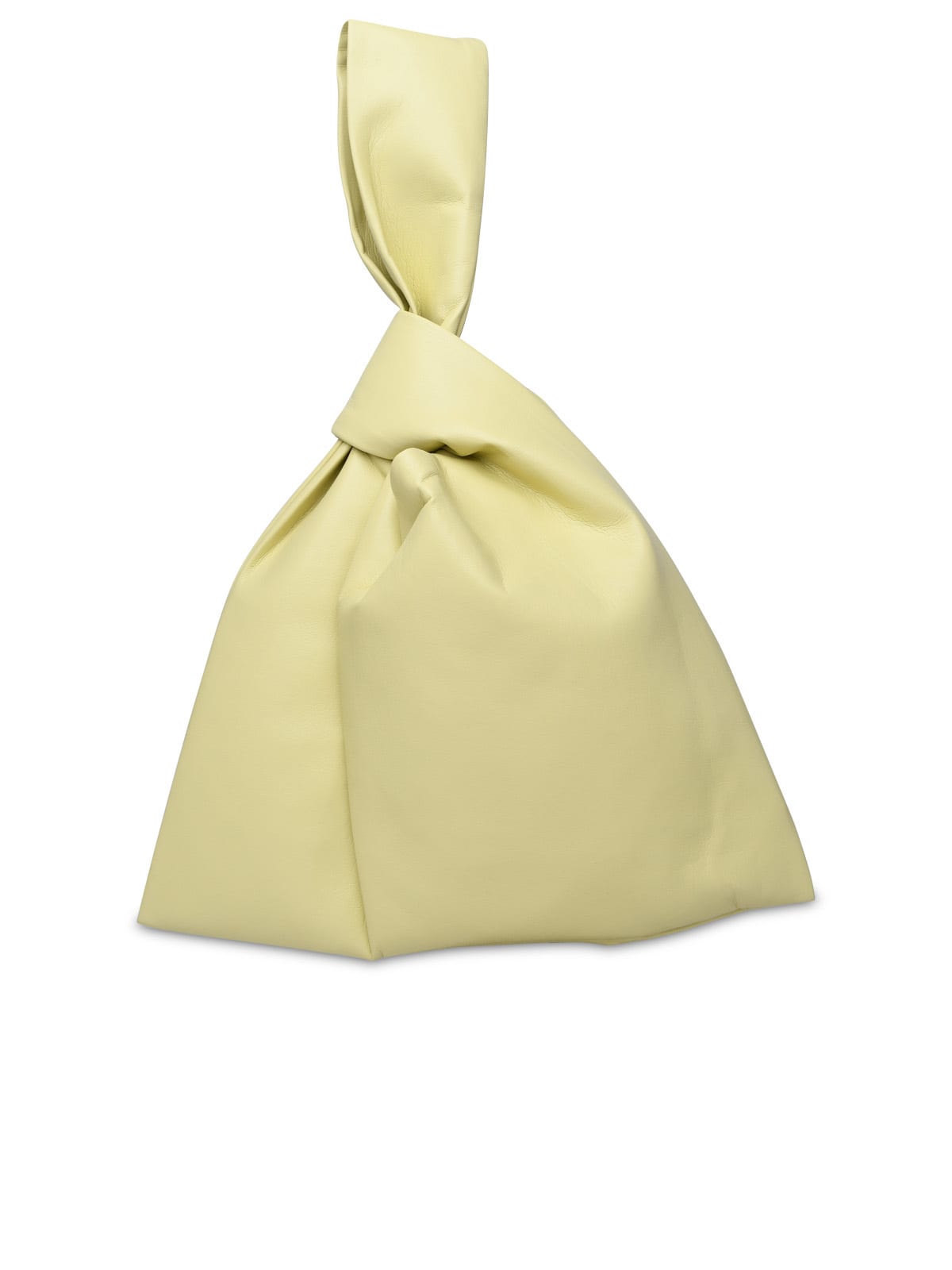 Shop Nanushka Jen Lime Vegan Leather Bag In Yellow