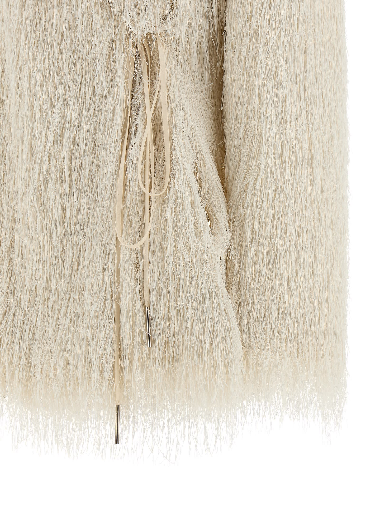 Dries Van Noten Rivla Coat In White