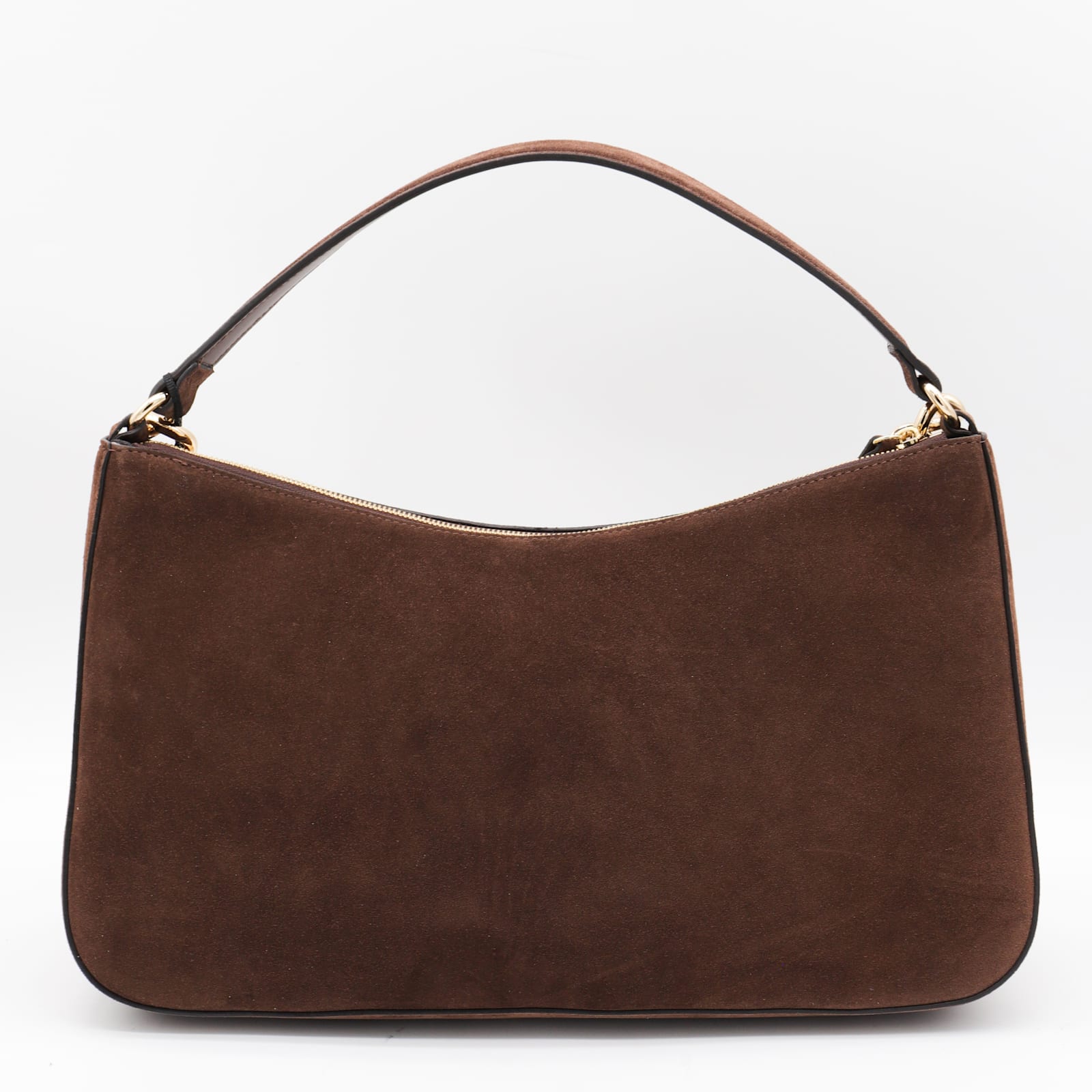 Twinset Chain Strap Shoulder Bag With Structured Shape In Brown