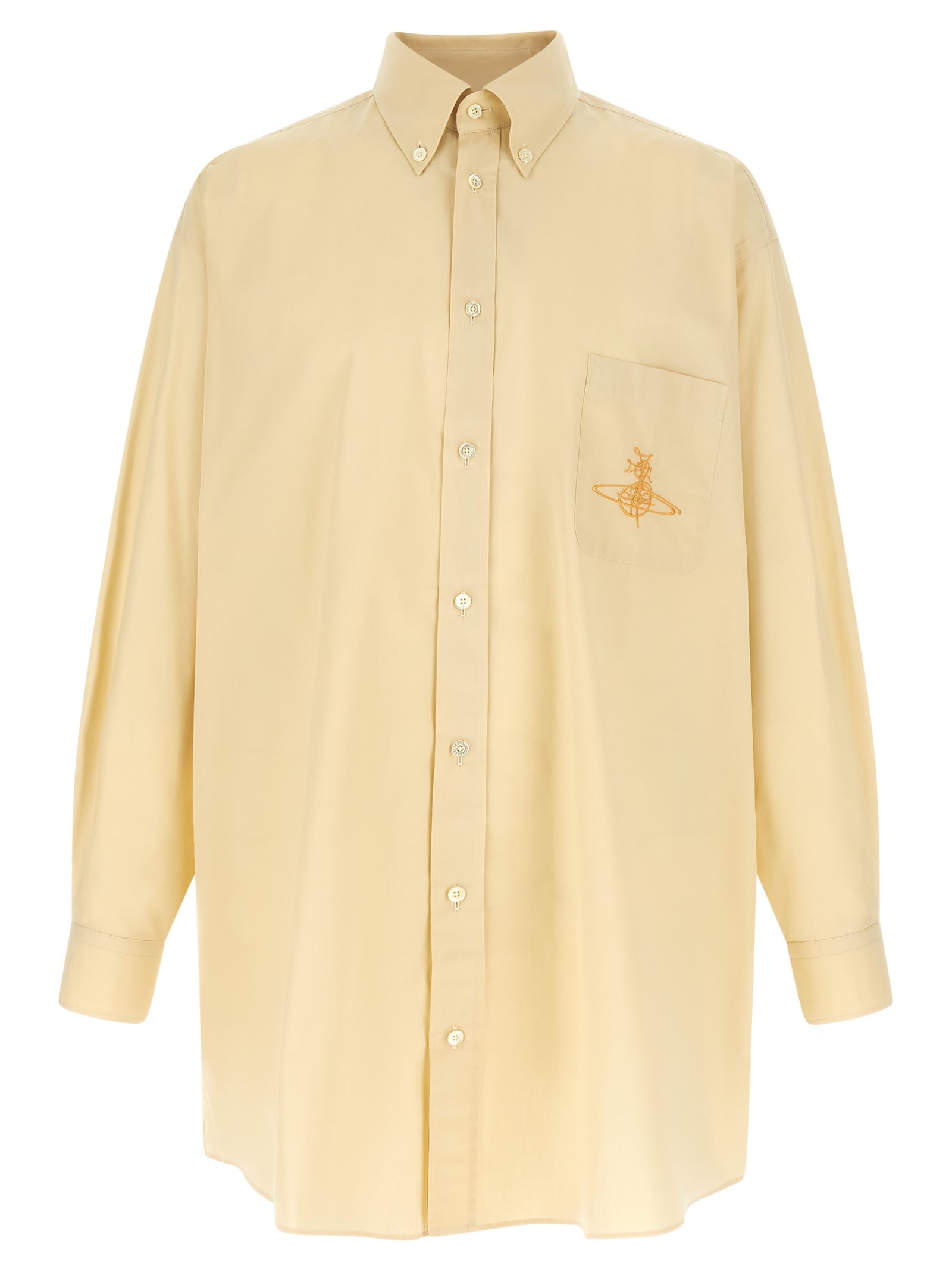 Vivienne Westwood Oversized Shirt In Neutral