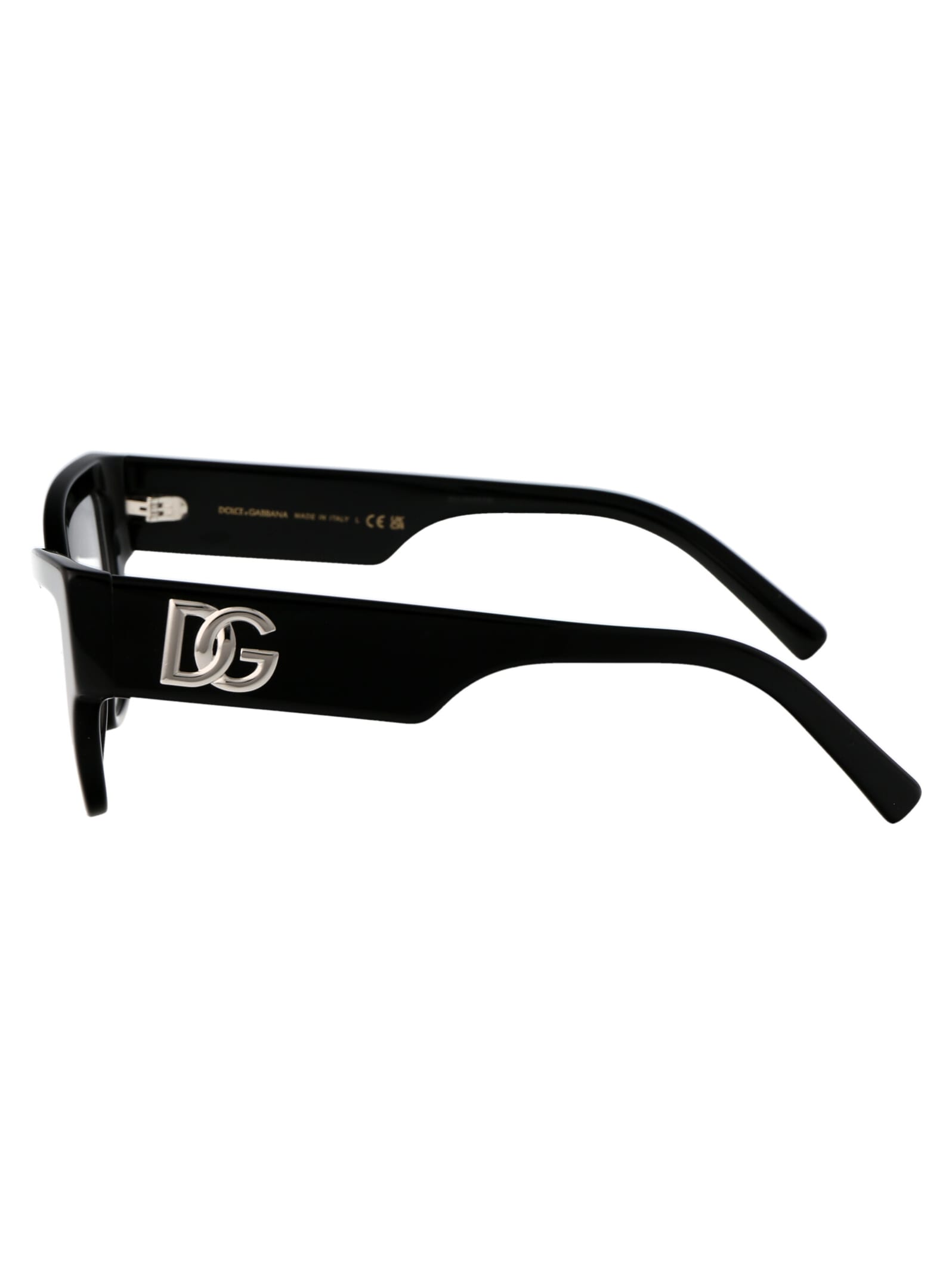 Shop Dolce &amp; Gabbana Eyewear 0dg3378 Glasses In 501 Black