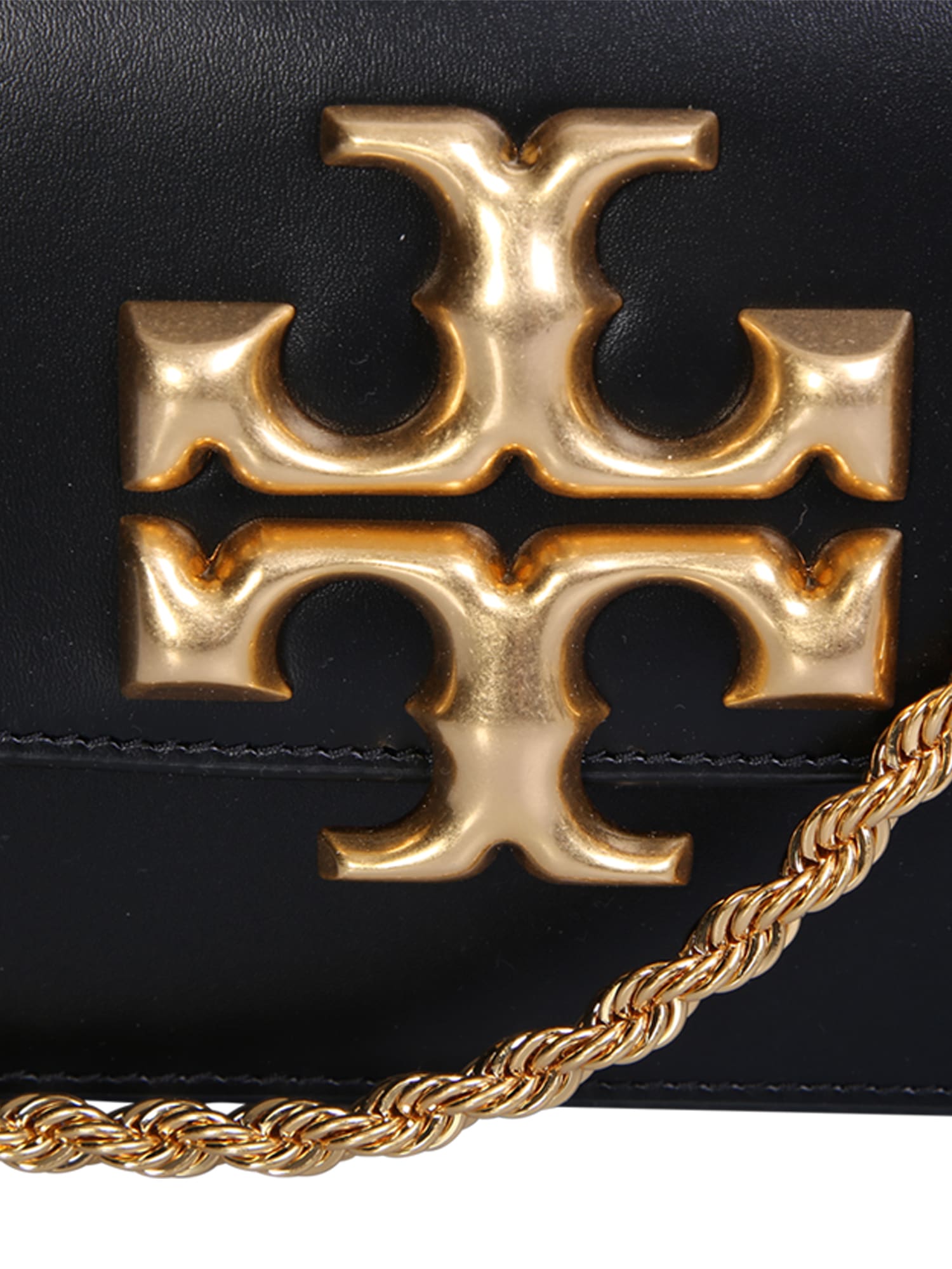 Shop Tory Burch Eleanor Shoulder Bag In Black