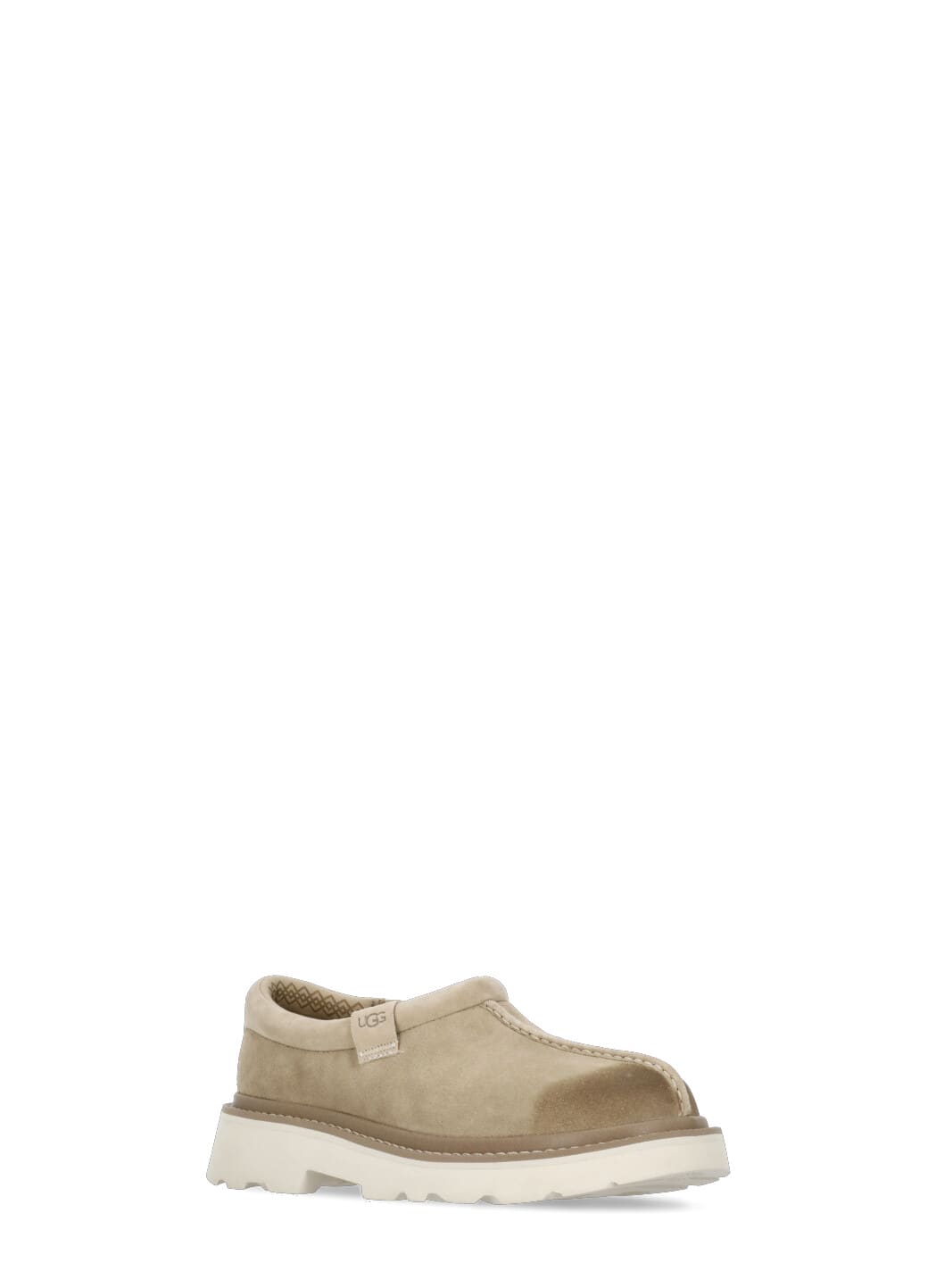 Ugg 'tasman' Beige Mule With Raised Sole
