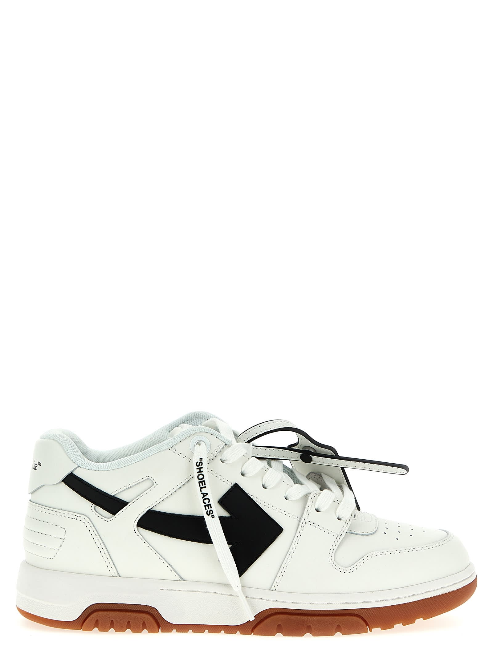 Shop Off-white Out Of Office Sneakers In White/black