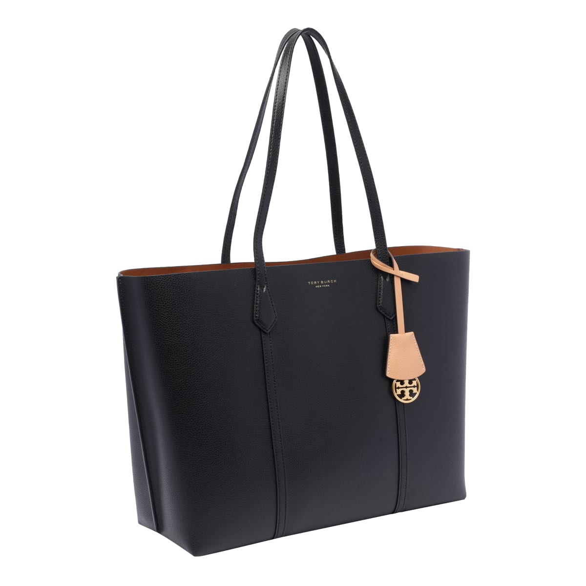 Shop Tory Burch Perry Tote Bag In Black