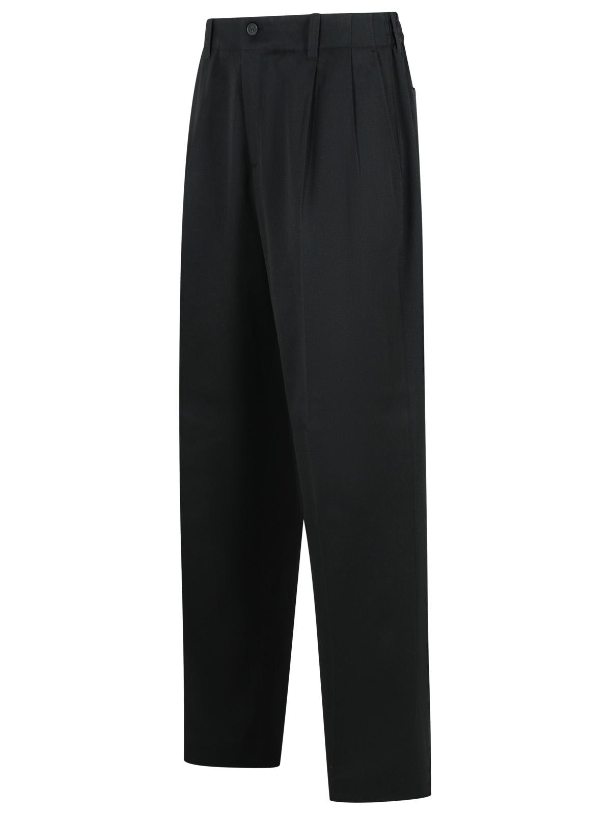Golden Goose Slacks Black Virgin Wool Pants In Black